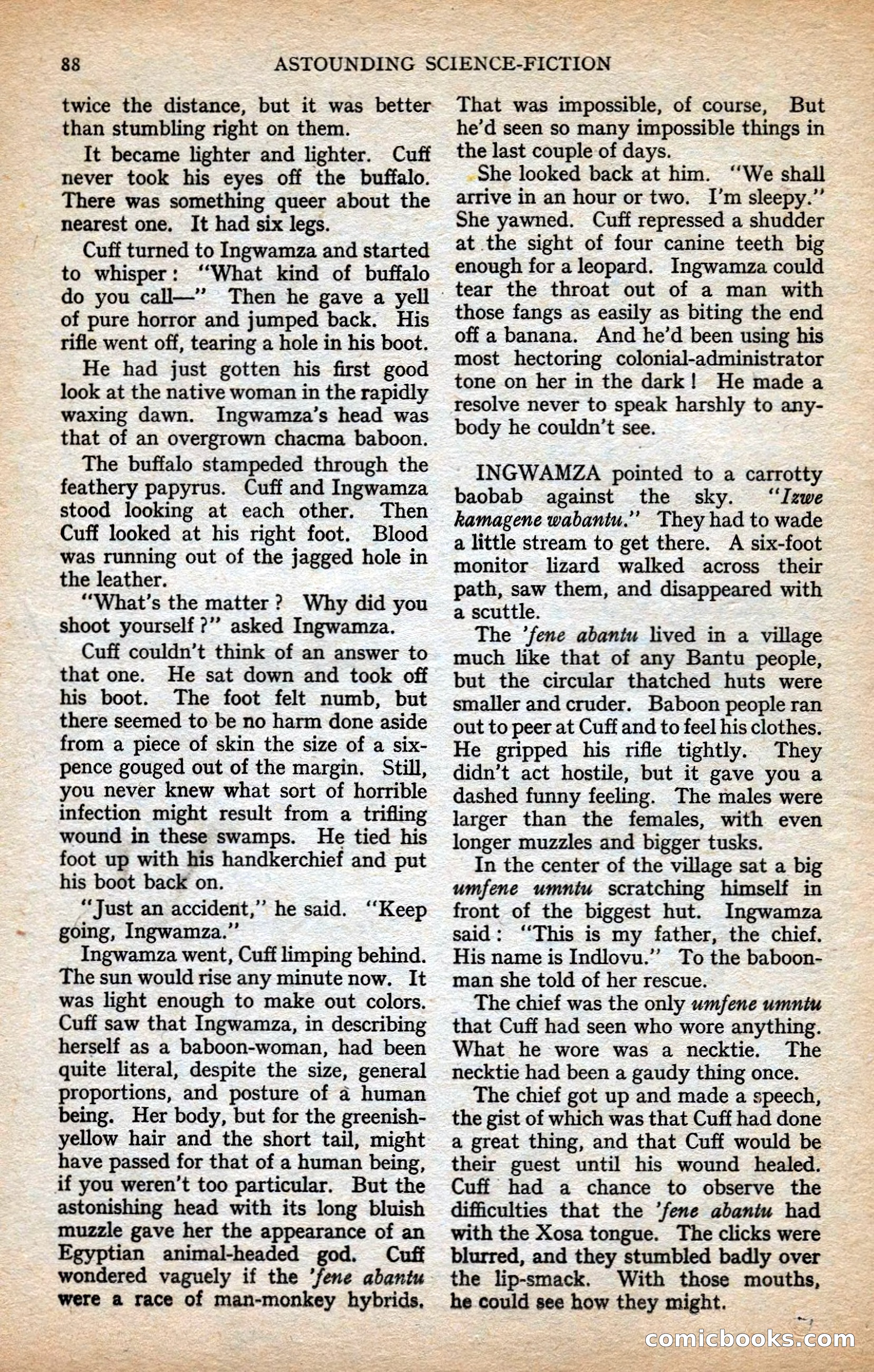 Astounding British Edition, Vol. 1, No. 1 — page 90 of 98
