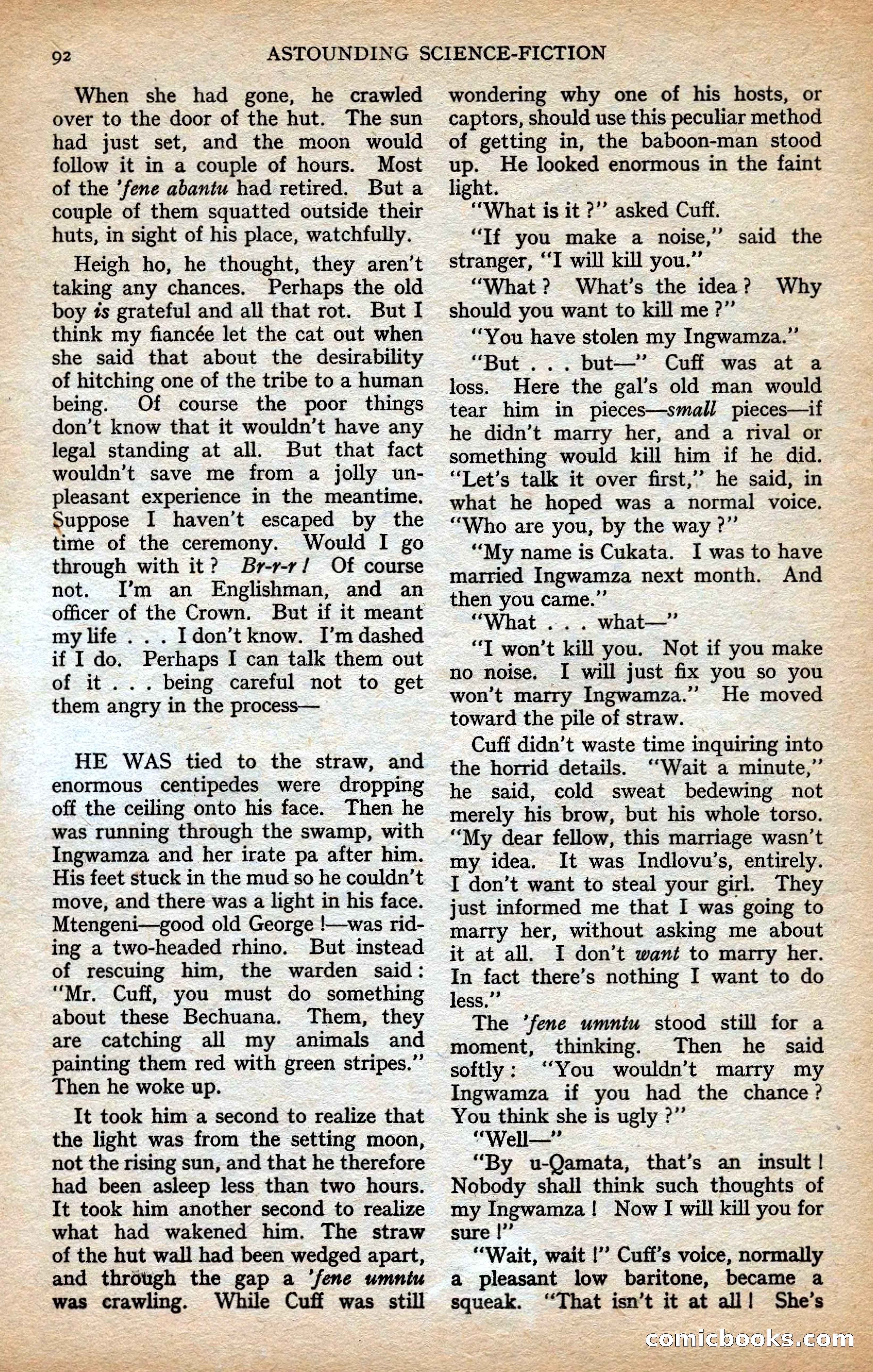 Astounding British Edition, Vol. 1, No. 1 — page 94 of 98