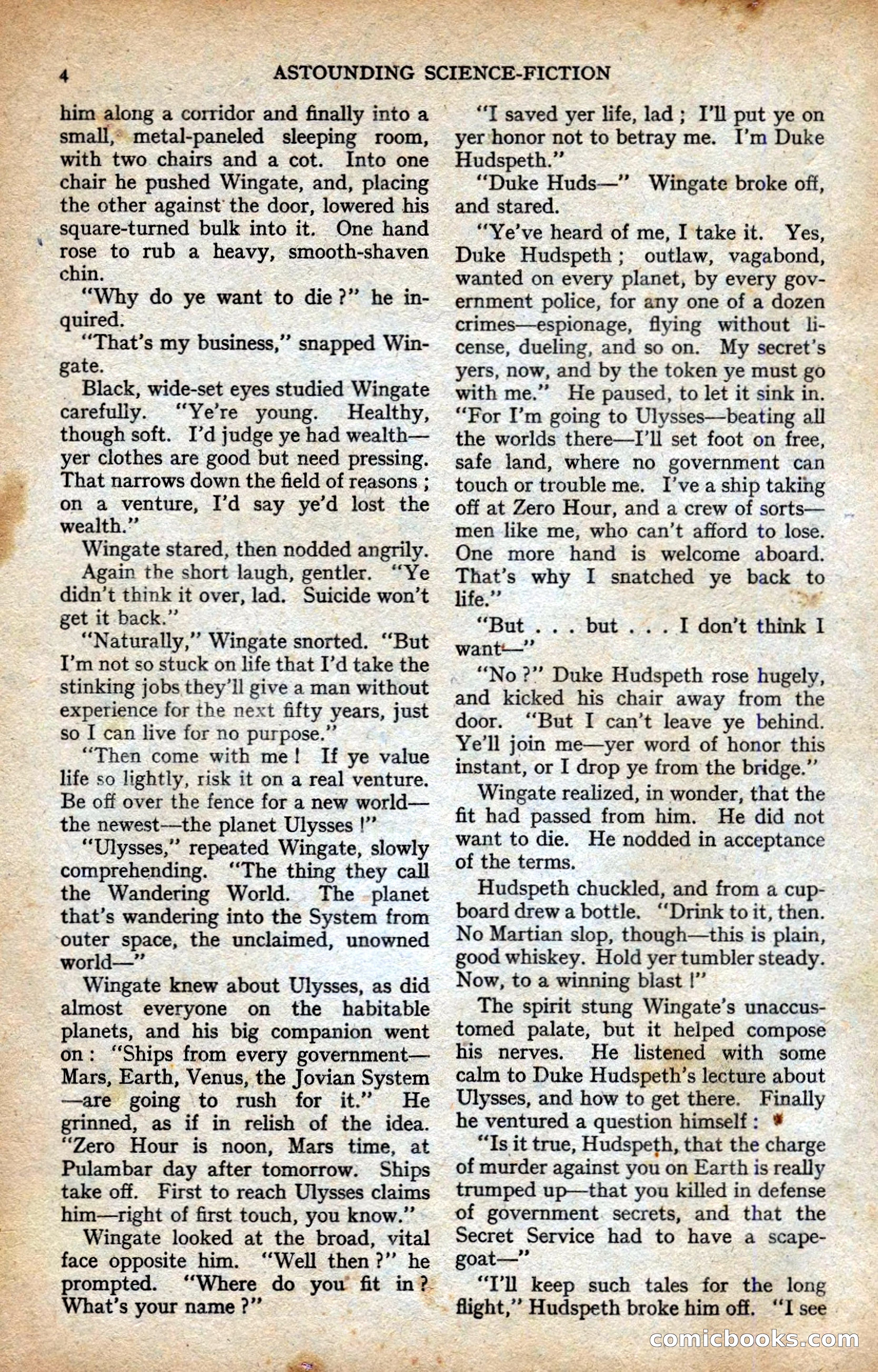 Astounding Stories, British Edition — page 6 of 100