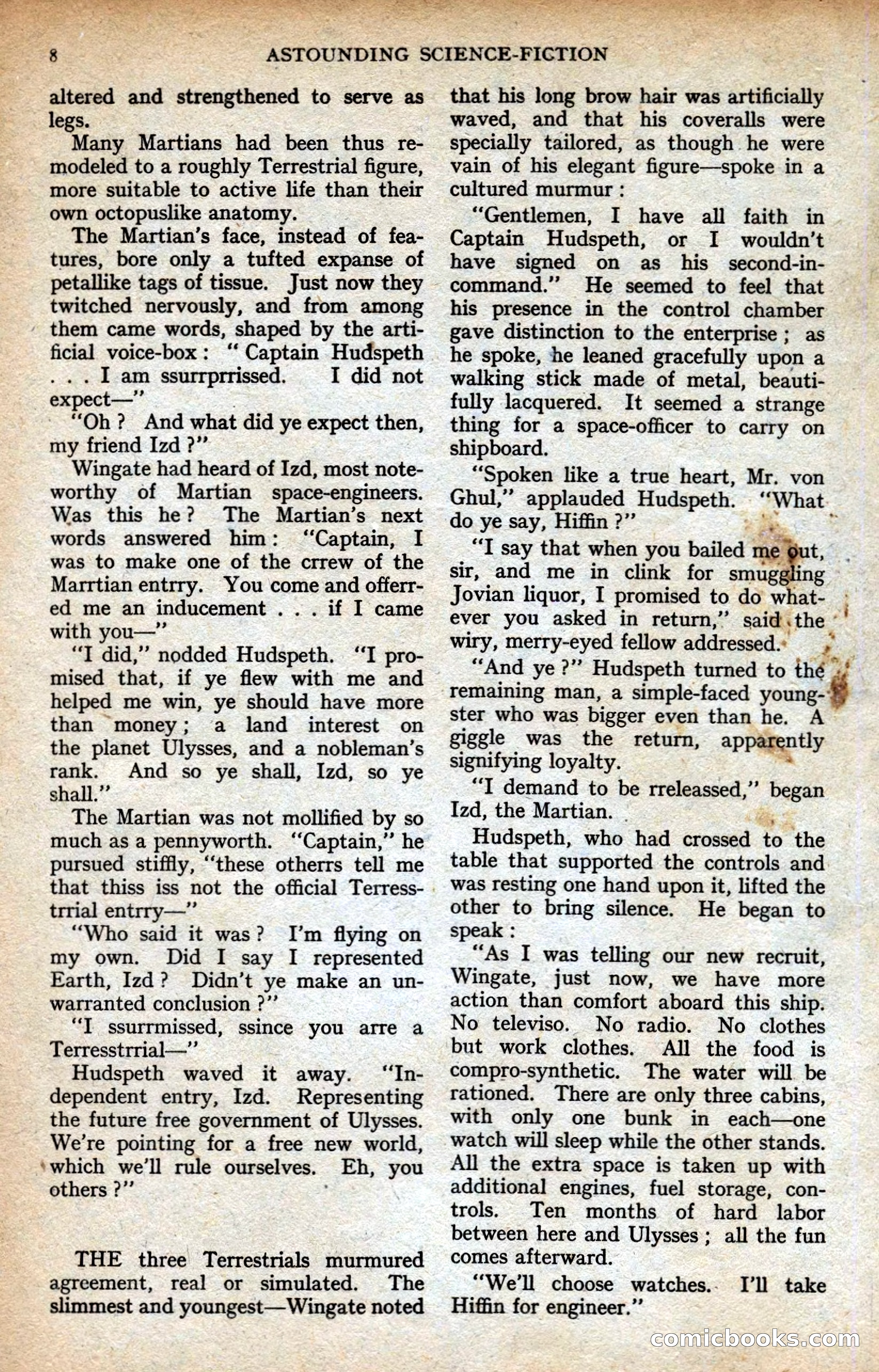 Astounding Stories, British Edition — page 10 of 100