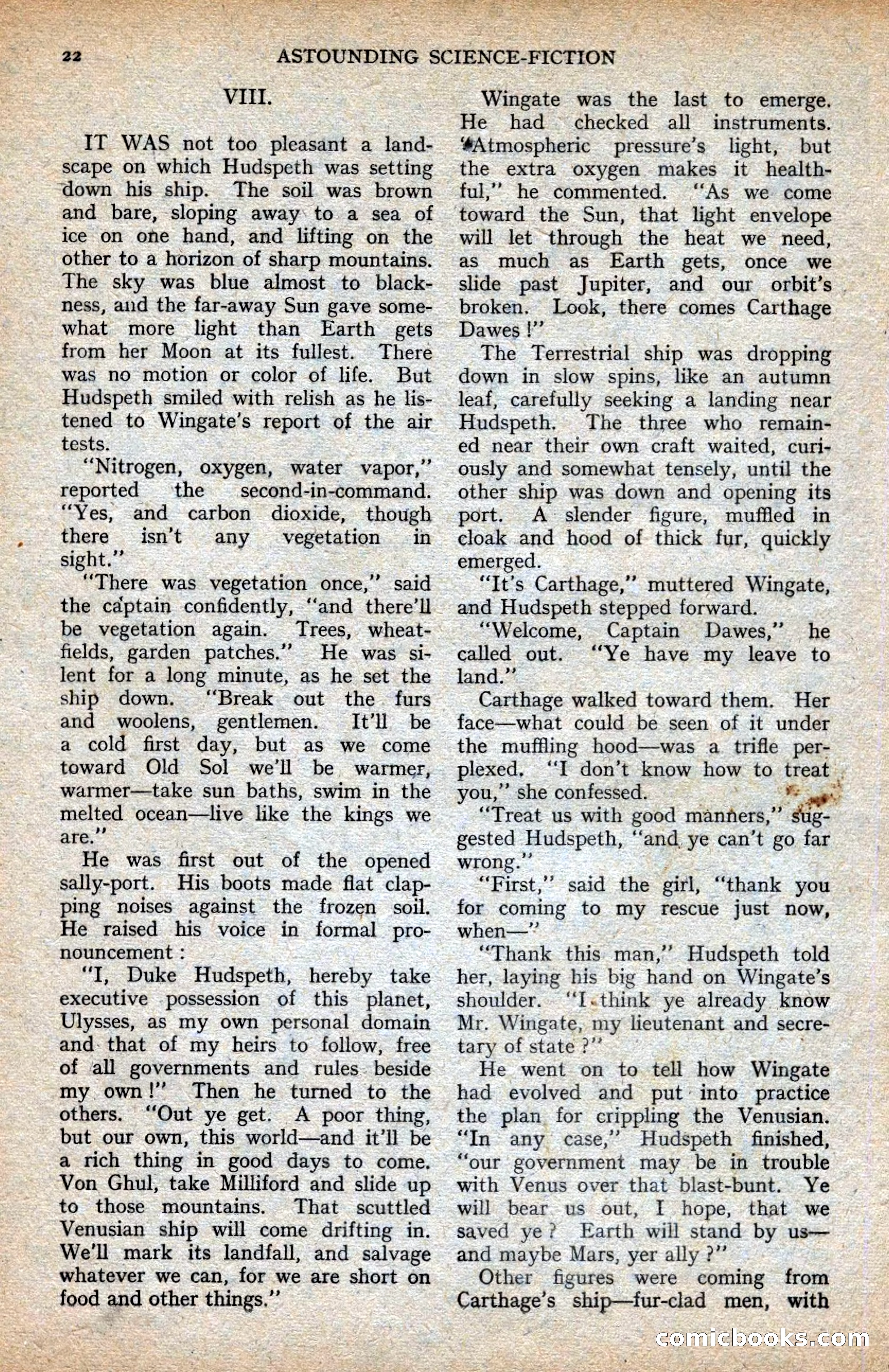 Astounding Stories, British Edition — page 24 of 100