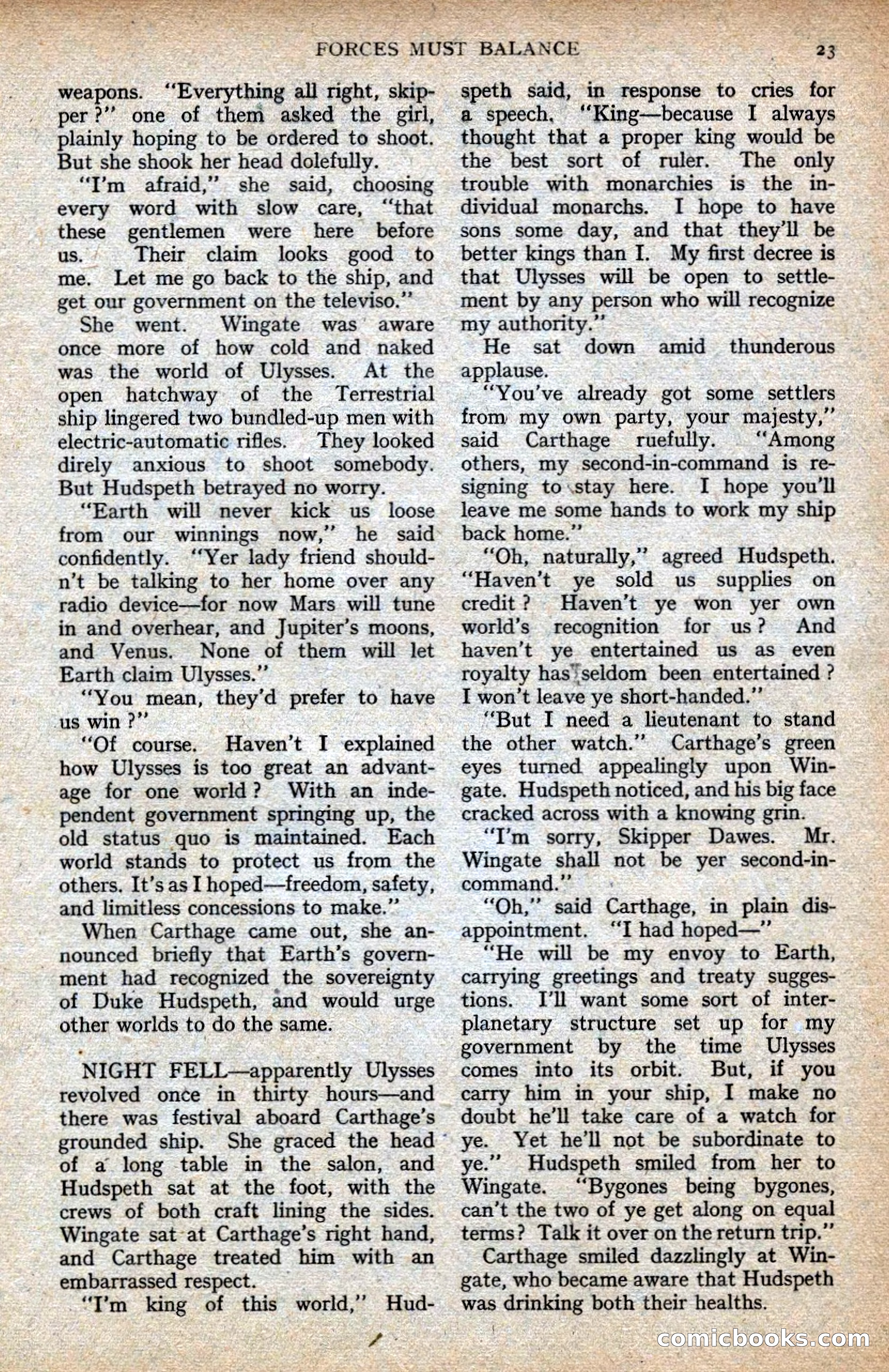 Astounding Stories, British Edition — page 25 of 100