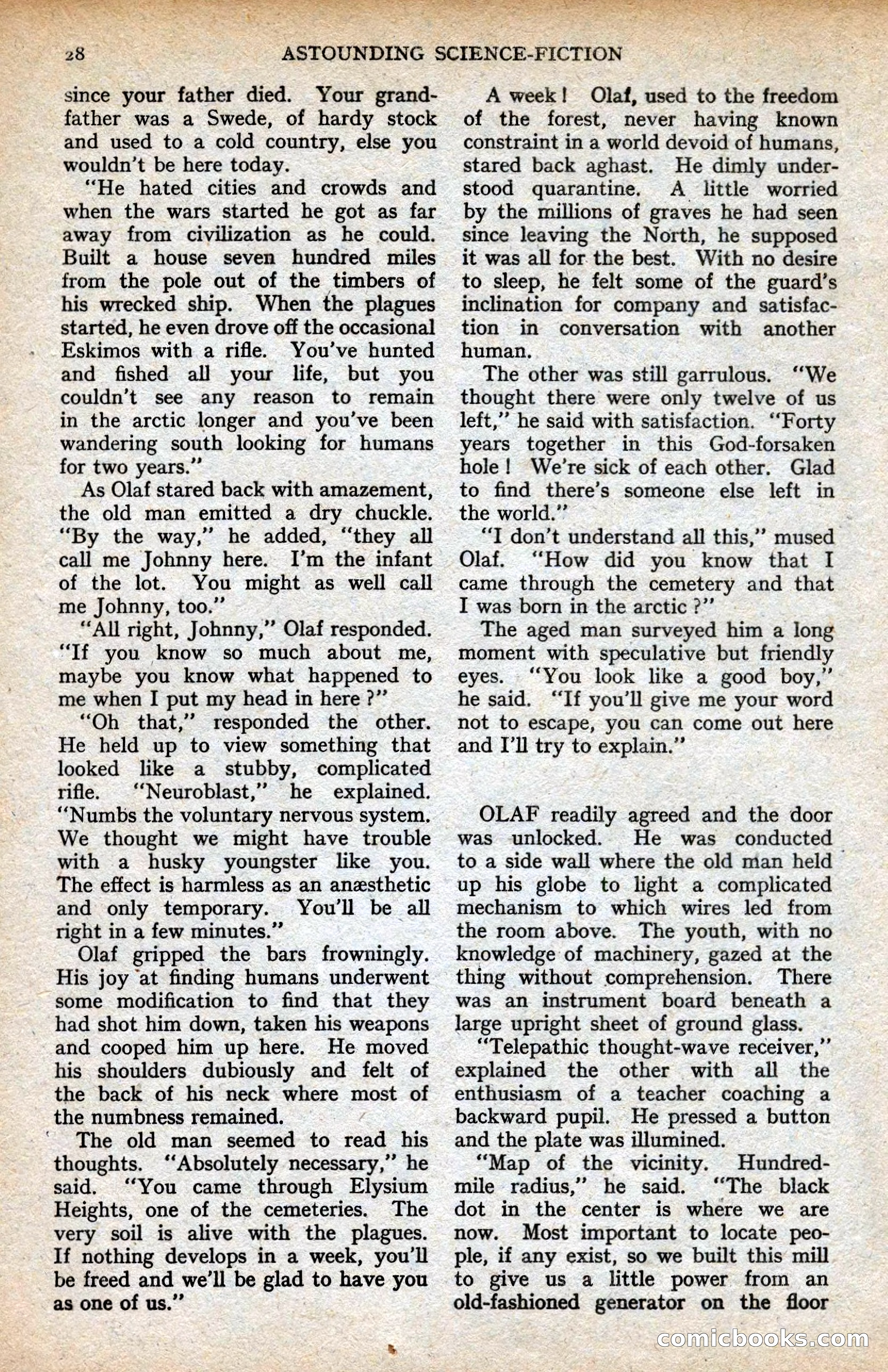Astounding Stories, British Edition — page 30 of 100
