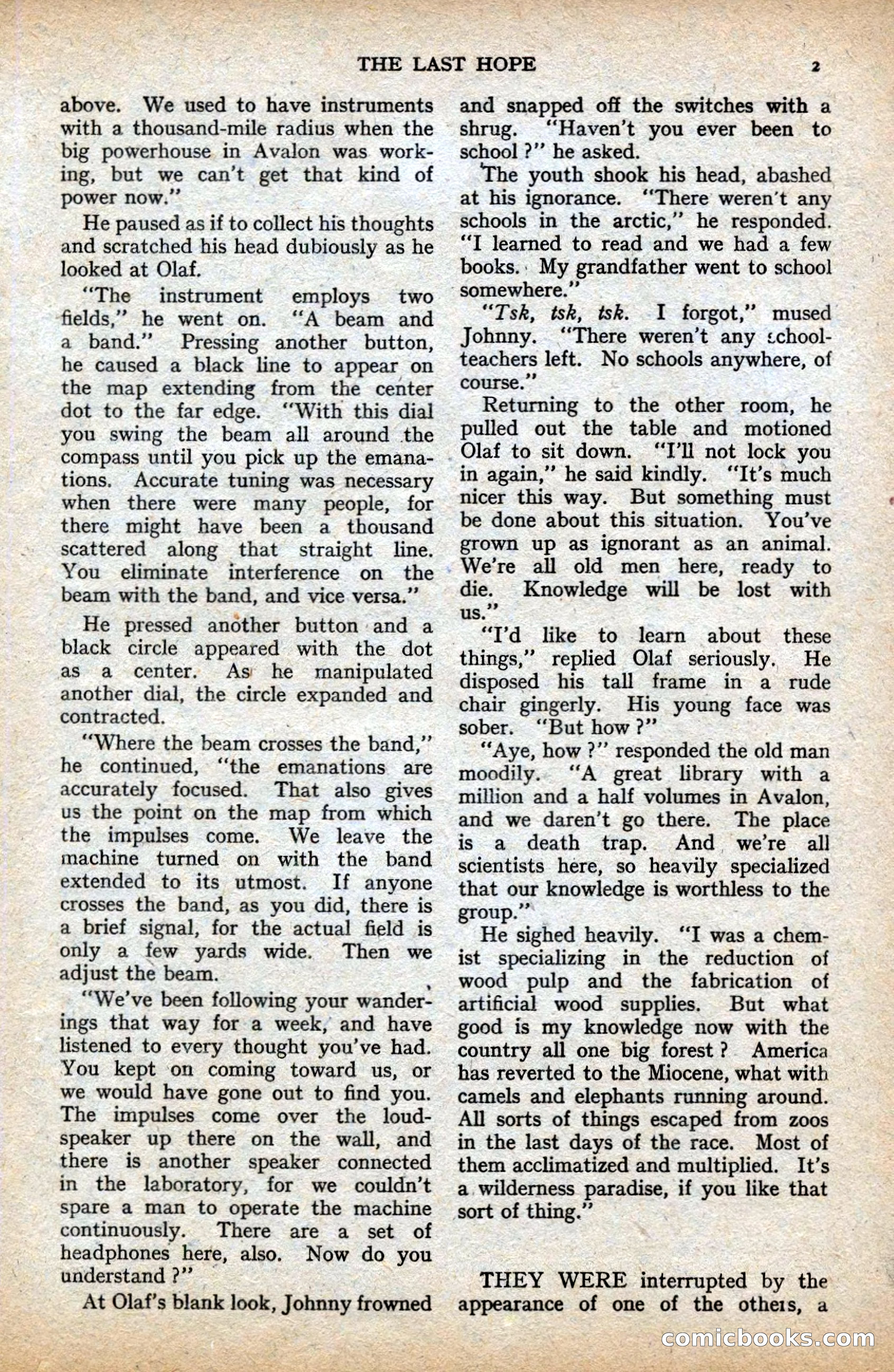 Astounding Stories, British Edition — page 31 of 100
