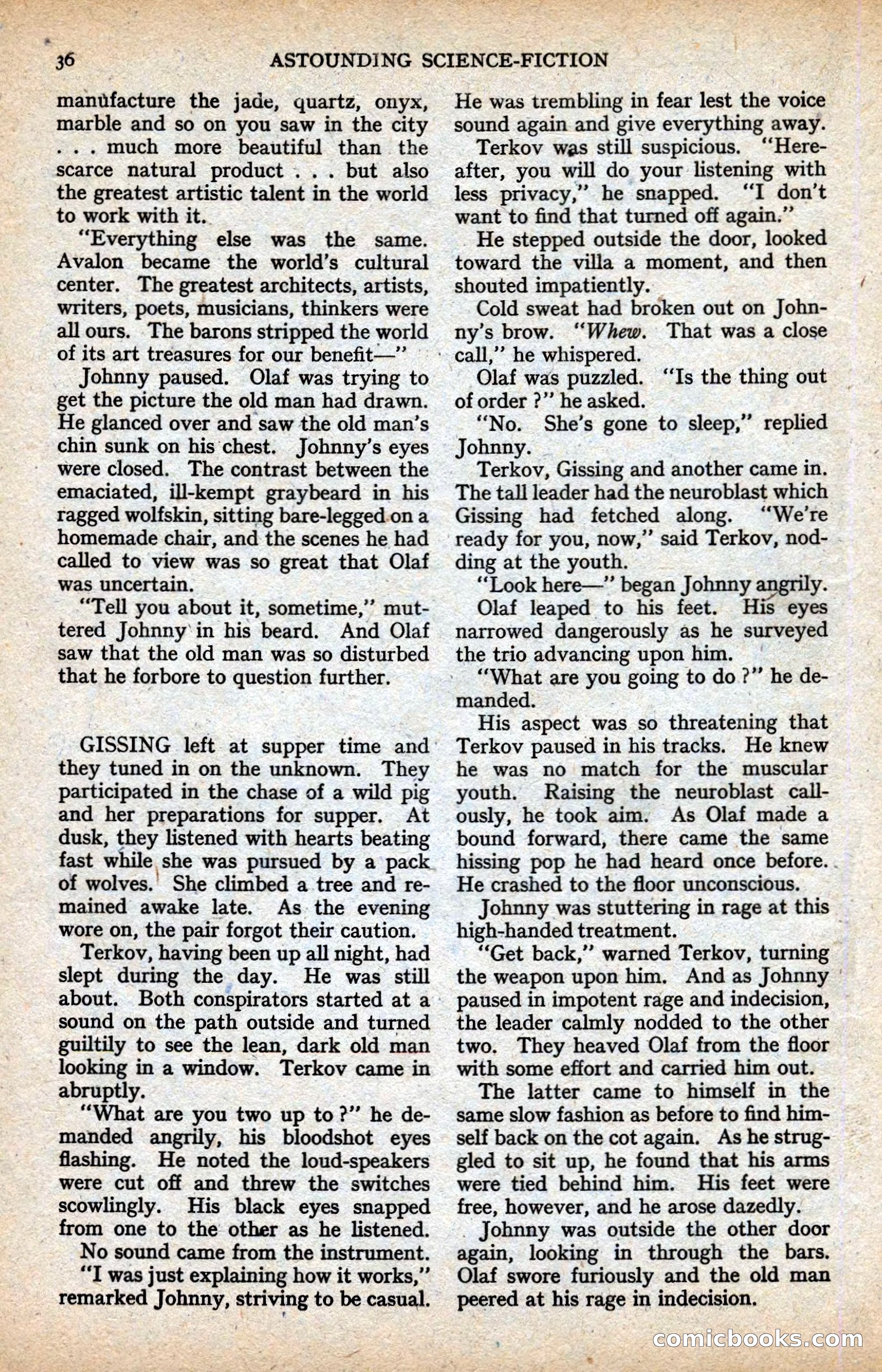 Astounding Stories, British Edition — page 38 of 100