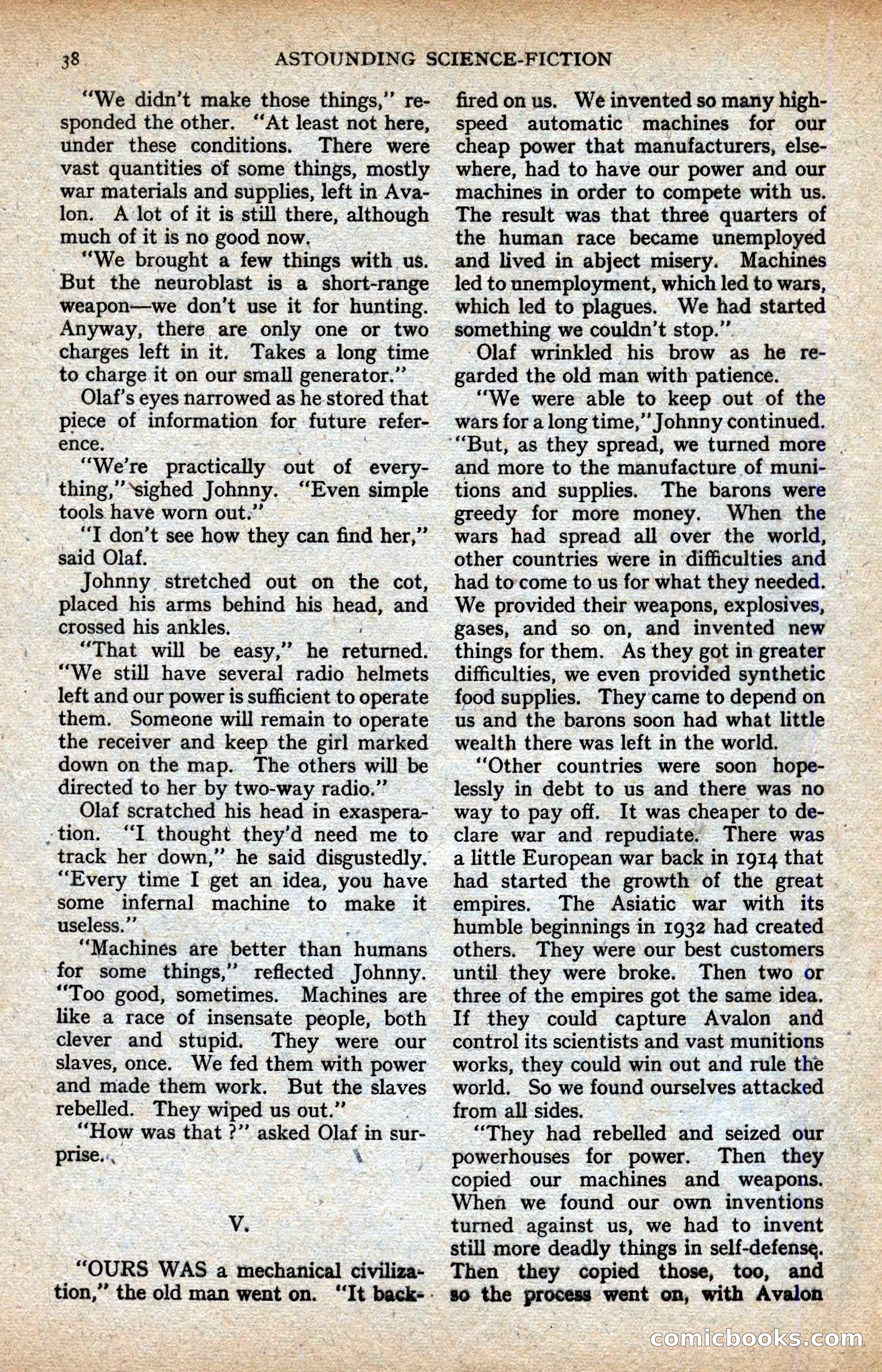 Astounding Stories, British Edition — page 40 of 100