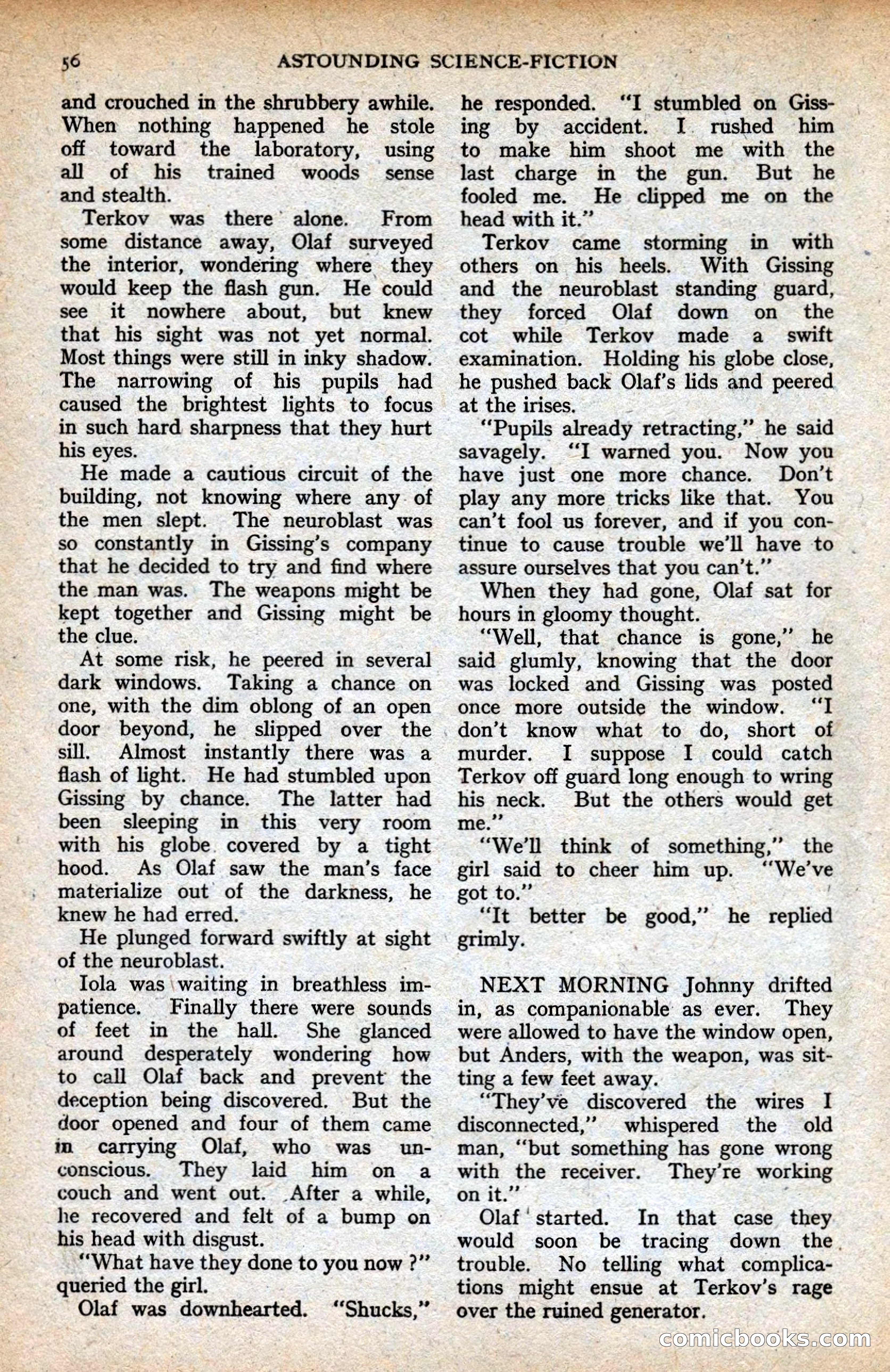 Astounding Stories, British Edition — page 58 of 100