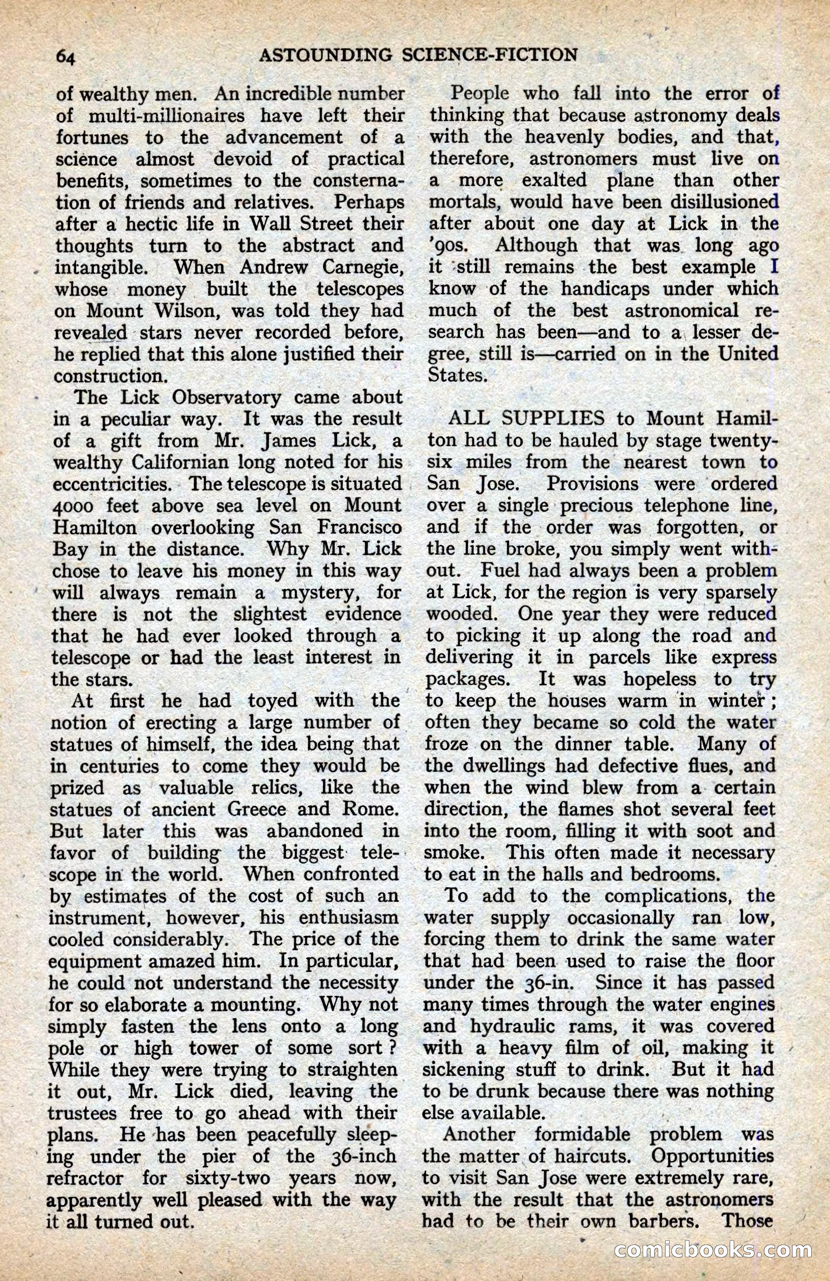 Astounding Stories, British Edition — page 66 of 100