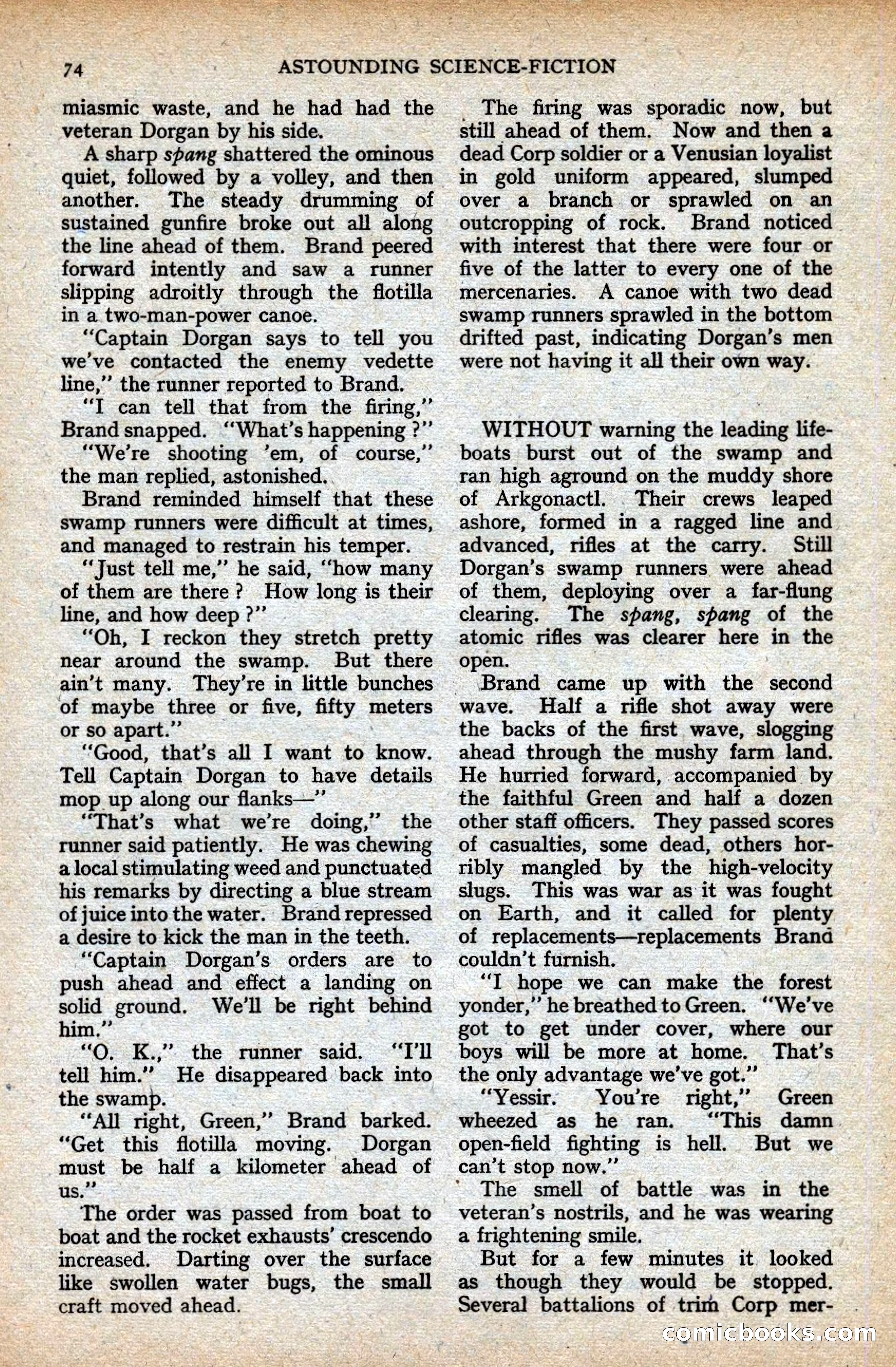 Astounding Stories, British Edition — page 76 of 100
