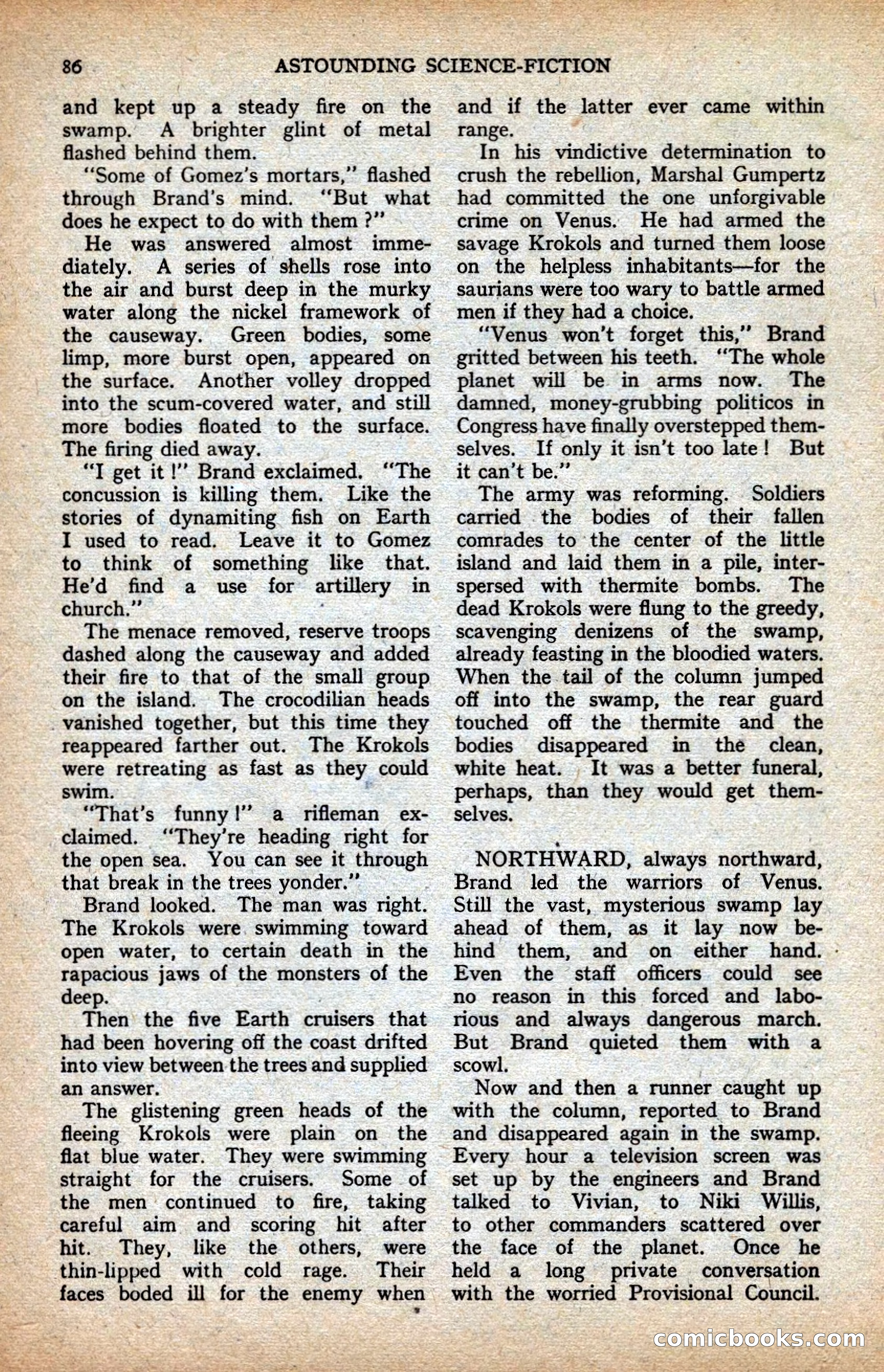 Astounding Stories, British Edition — page 88 of 100