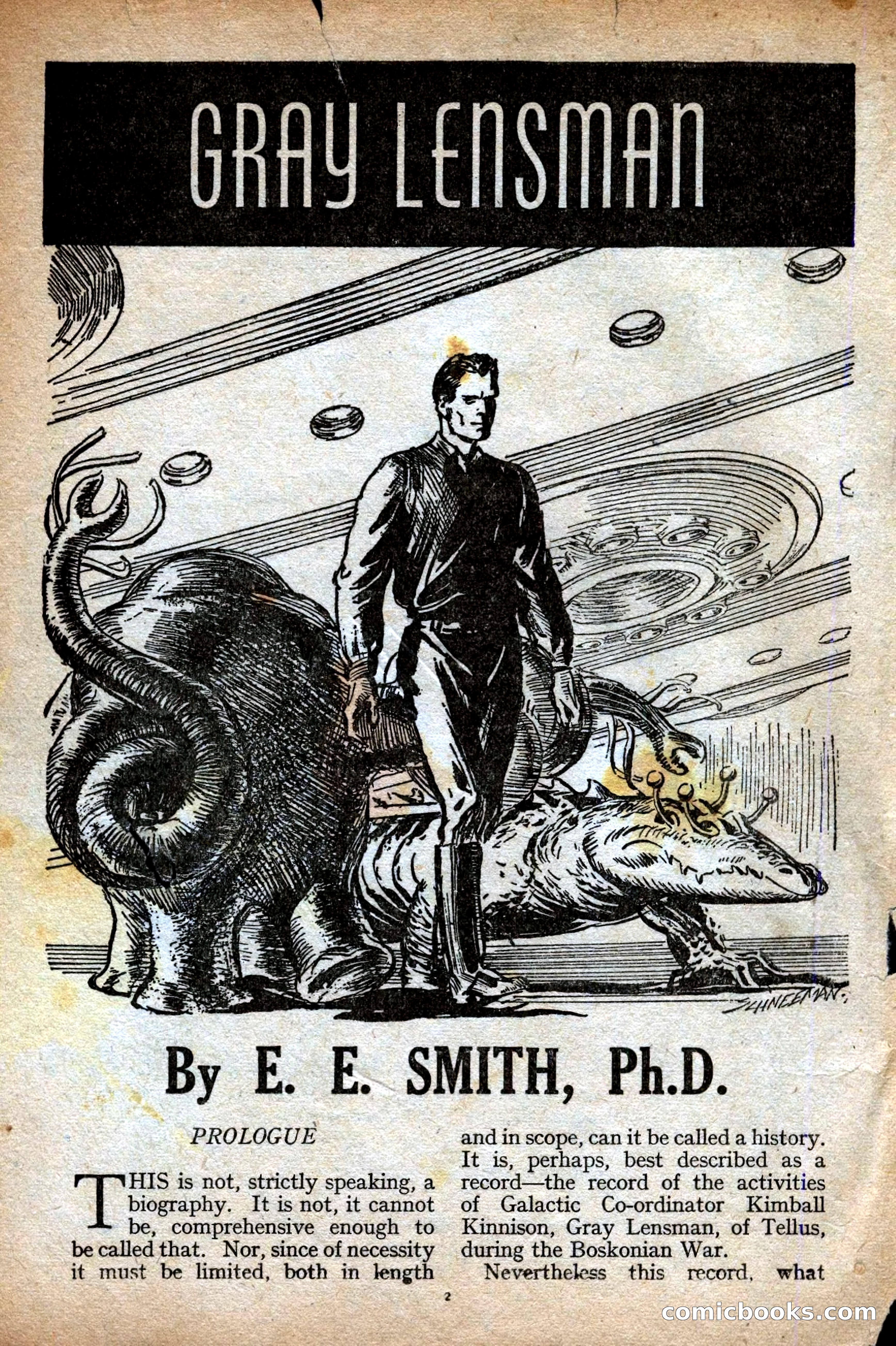 Astounding Science-Fiction, Vol. XXIV No. 2 — page 2 of 98