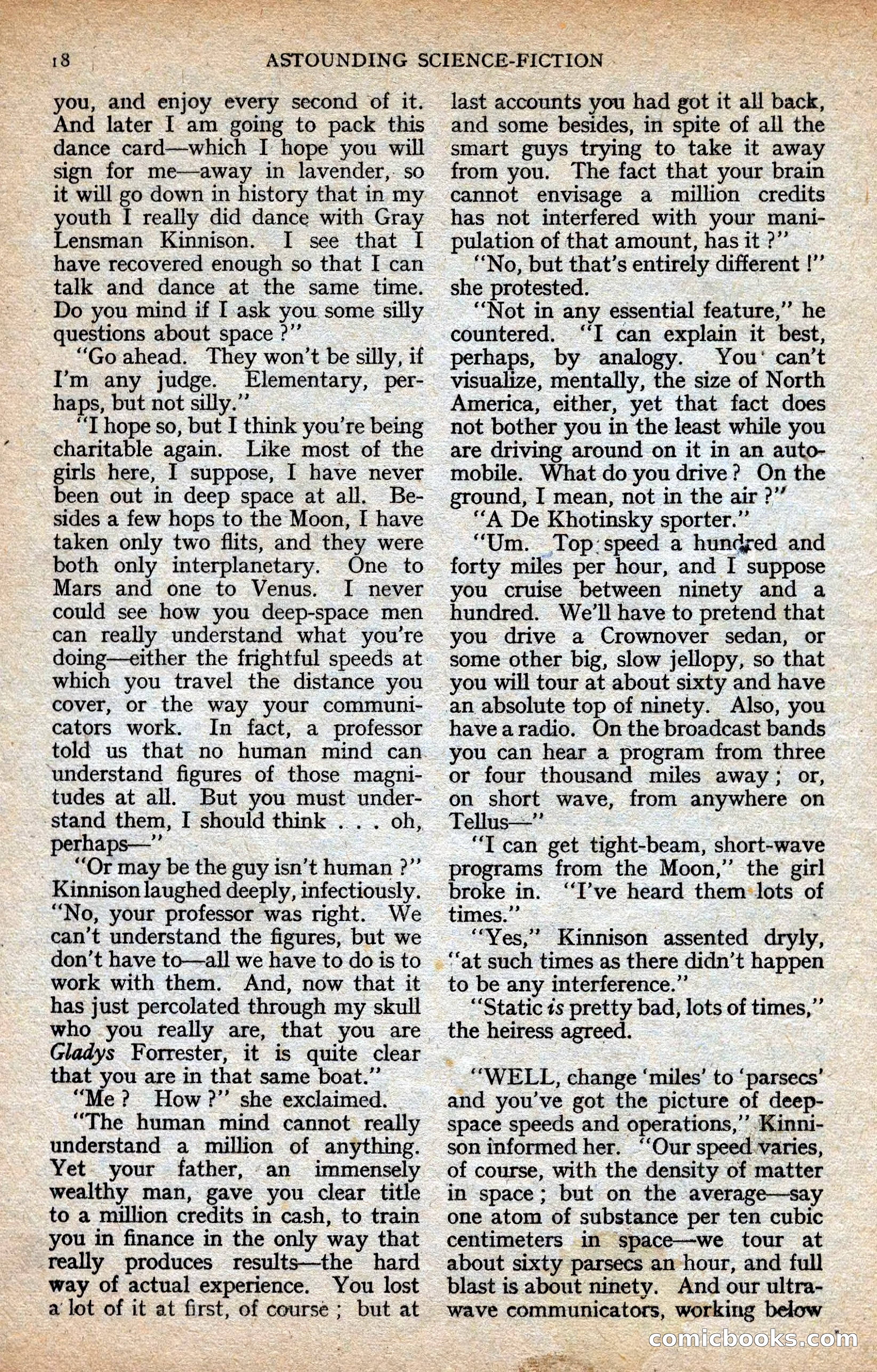 Astounding Science-Fiction, Vol. XXIV No. 2 — page 18 of 98