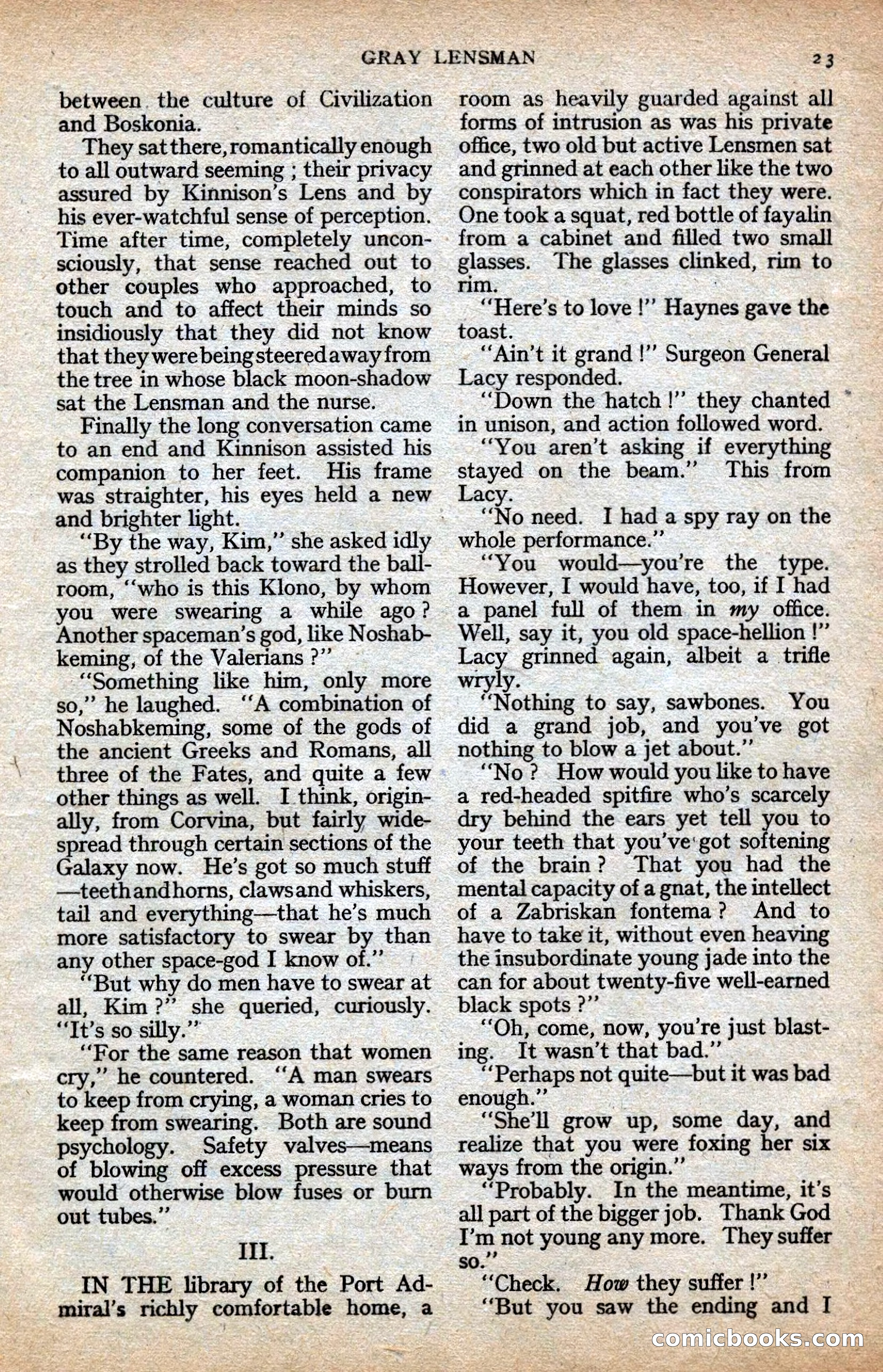 Astounding Science-Fiction, Vol. XXIV No. 2 — page 23 of 98
