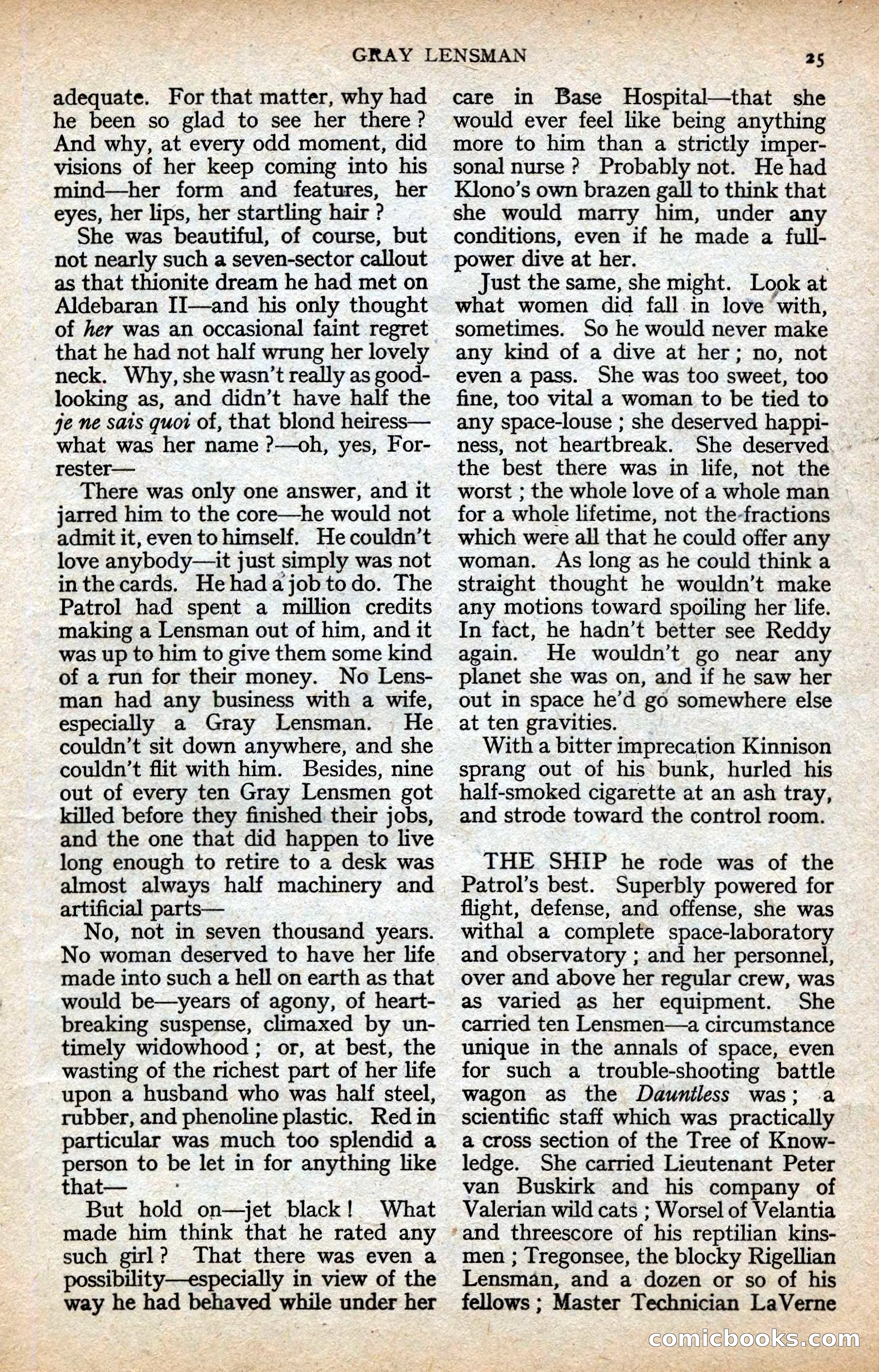 Astounding Science-Fiction, Vol. XXIV No. 2 — page 25 of 98