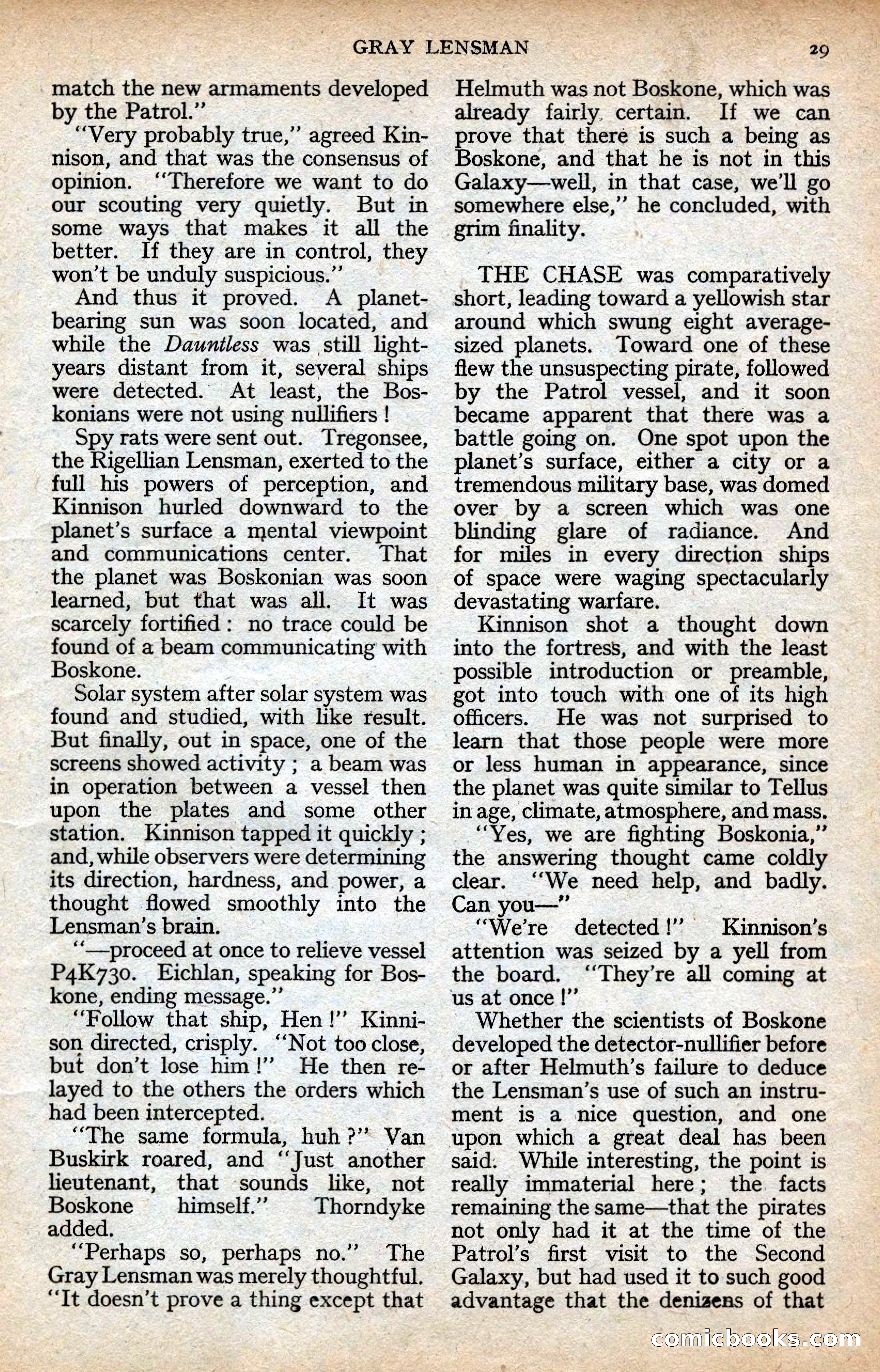 Astounding Science-Fiction, Vol. XXIV No. 2 — page 29 of 98