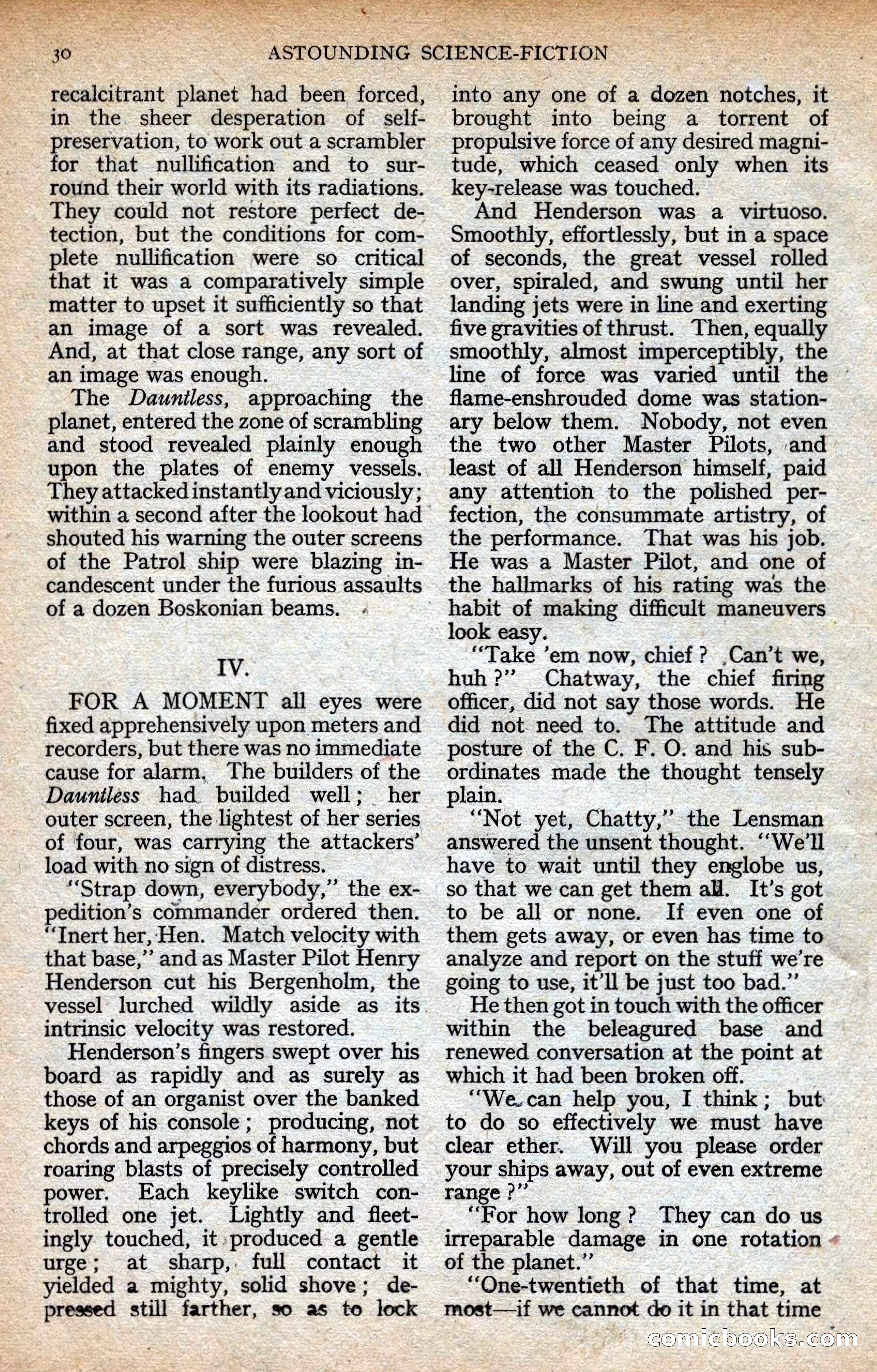 Astounding Science-Fiction, Vol. XXIV No. 2 — page 30 of 98