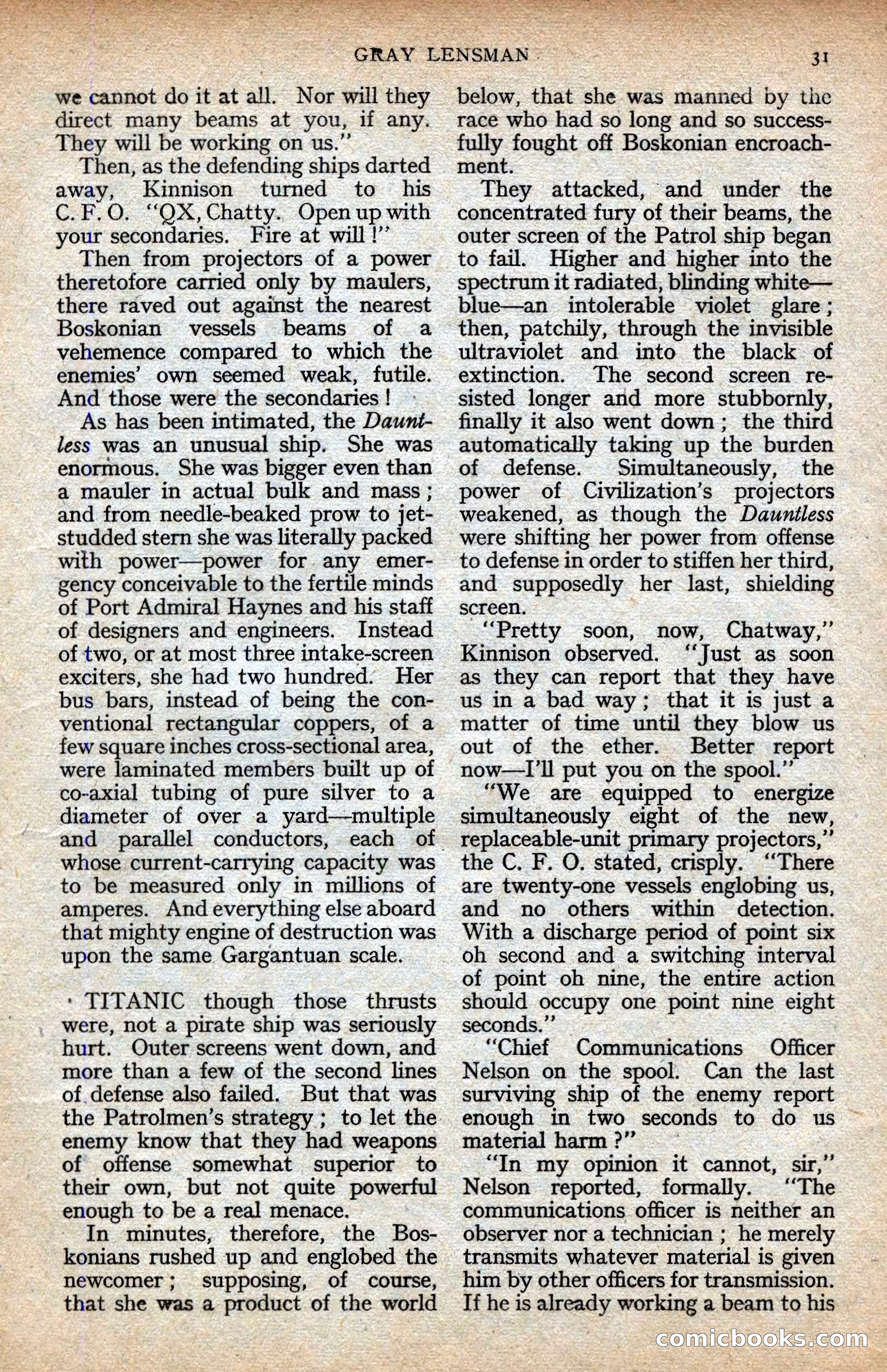 Astounding Science-Fiction, Vol. XXIV No. 2 — page 31 of 98