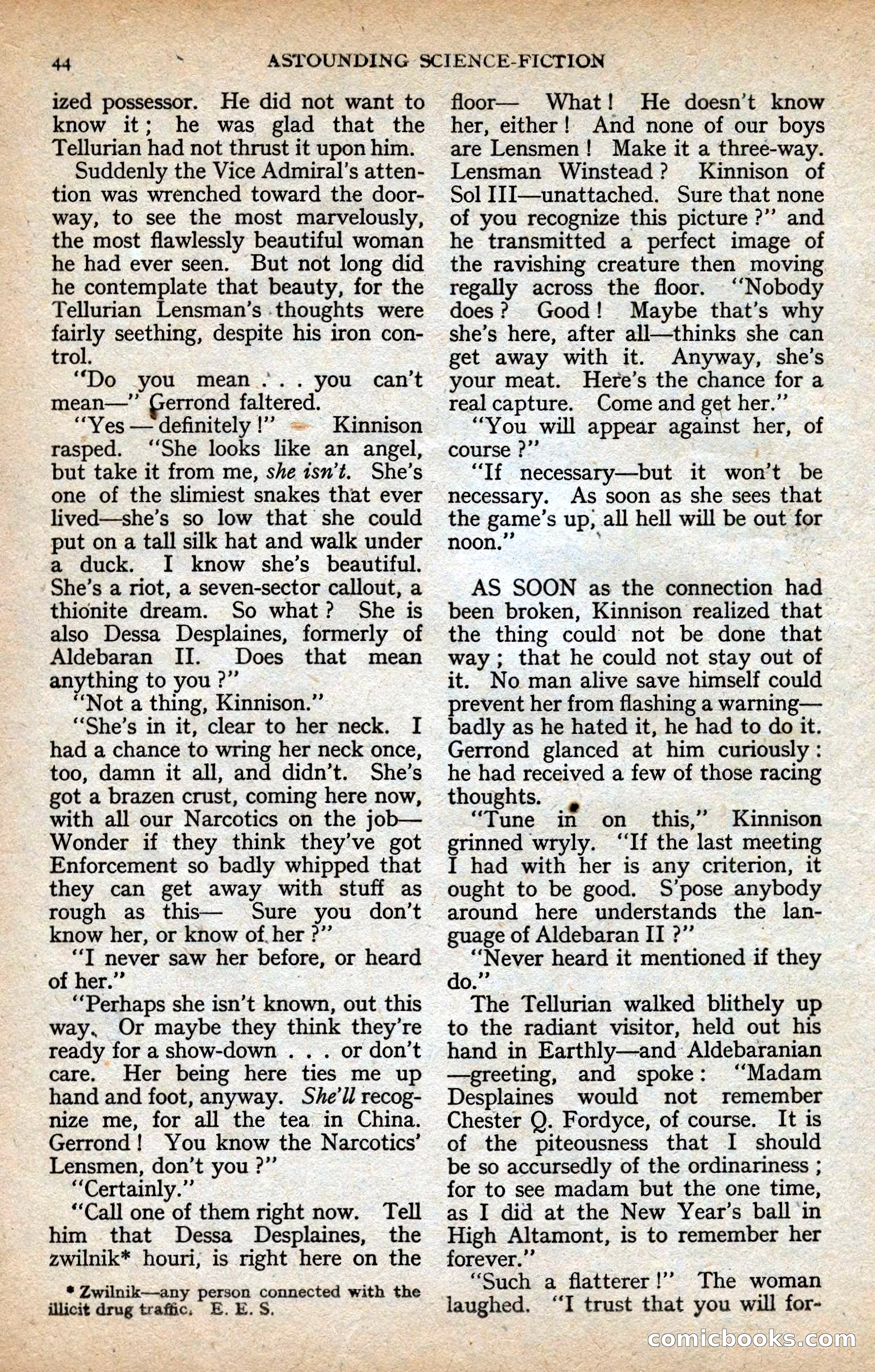 Astounding Science-Fiction, Vol. XXIV No. 2 — page 44 of 98