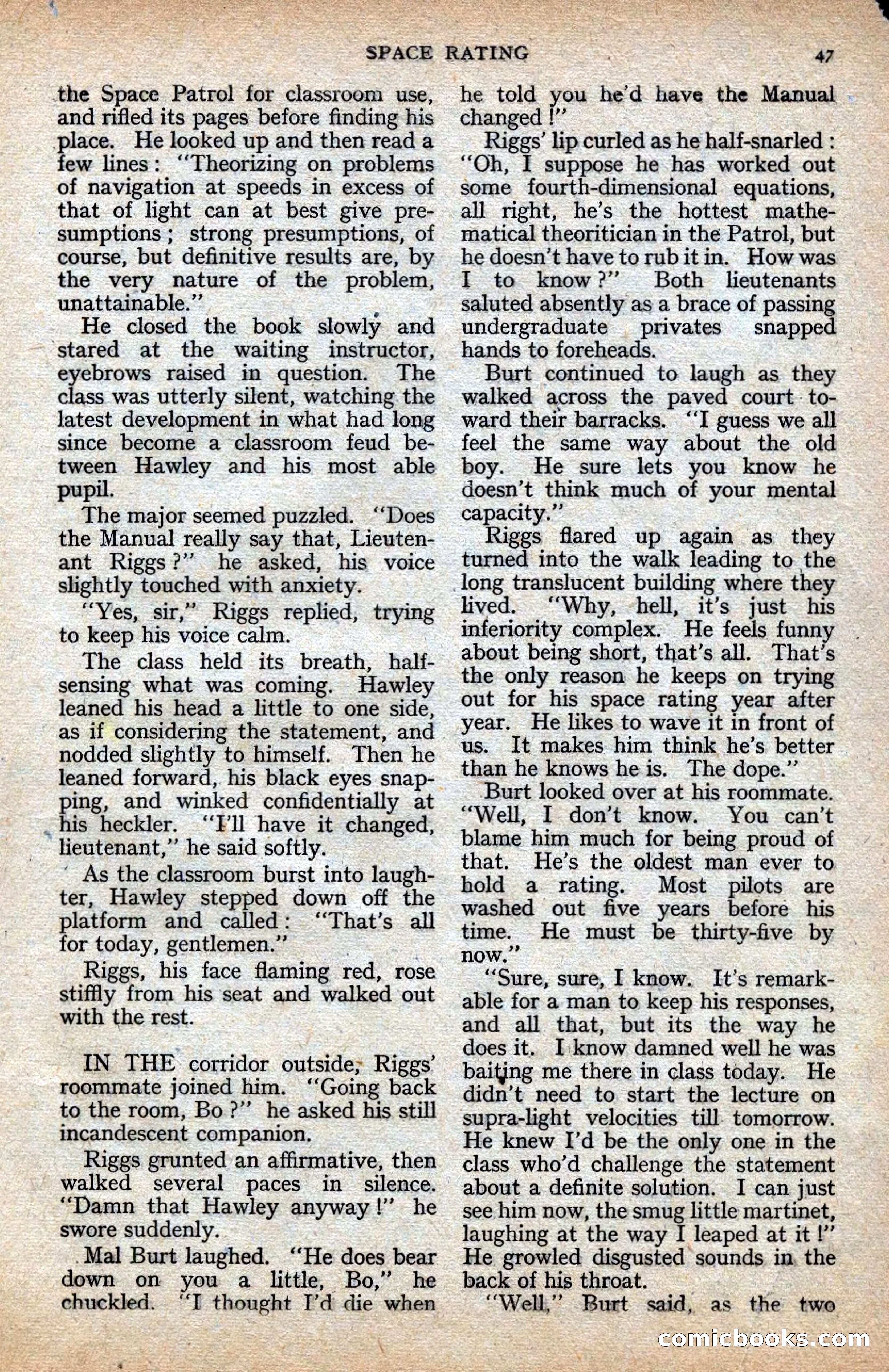 Astounding Science-Fiction, Vol. XXIV No. 2 — page 47 of 98