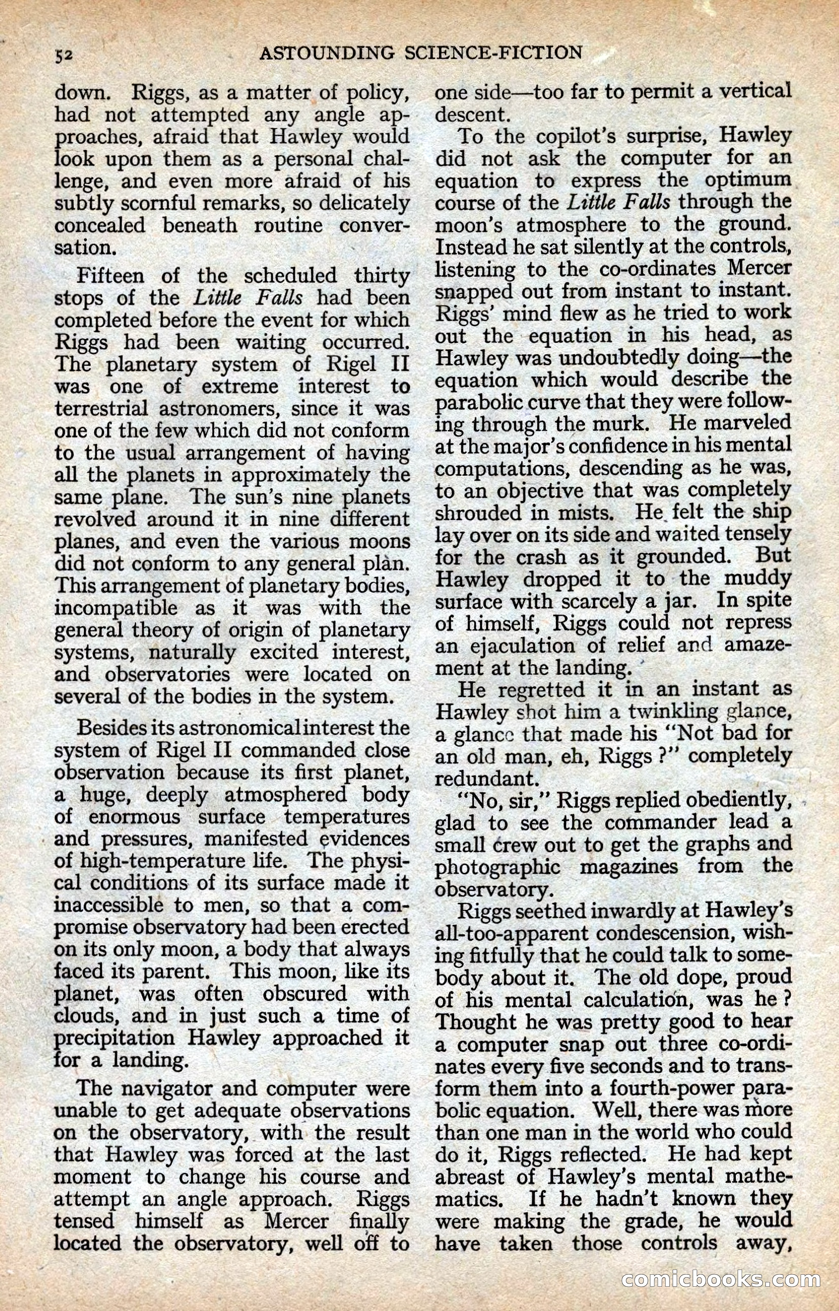 Astounding Science-Fiction, Vol. XXIV No. 2 — page 52 of 98