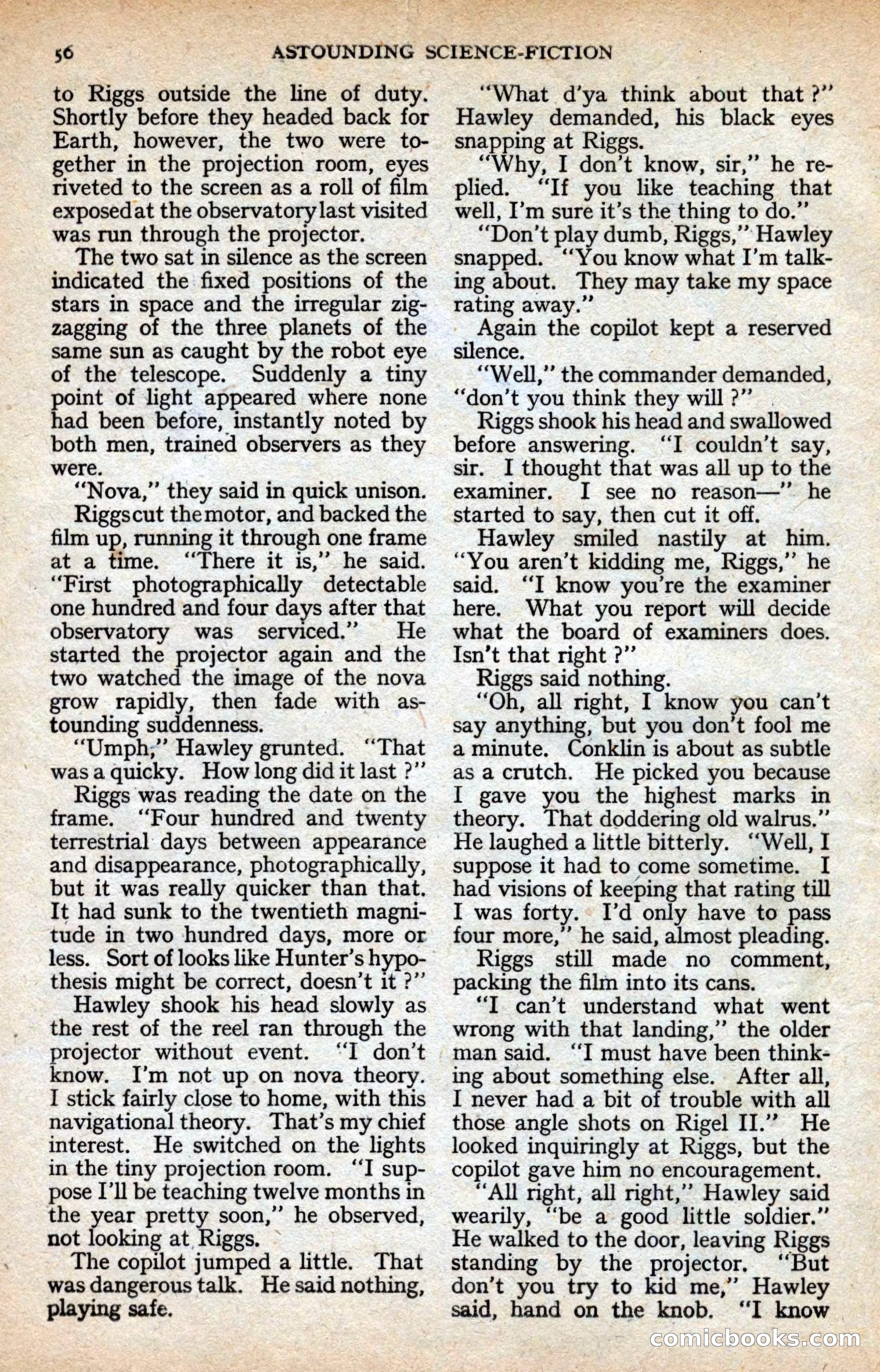 Astounding Science-Fiction, Vol. XXIV No. 2 — page 56 of 98