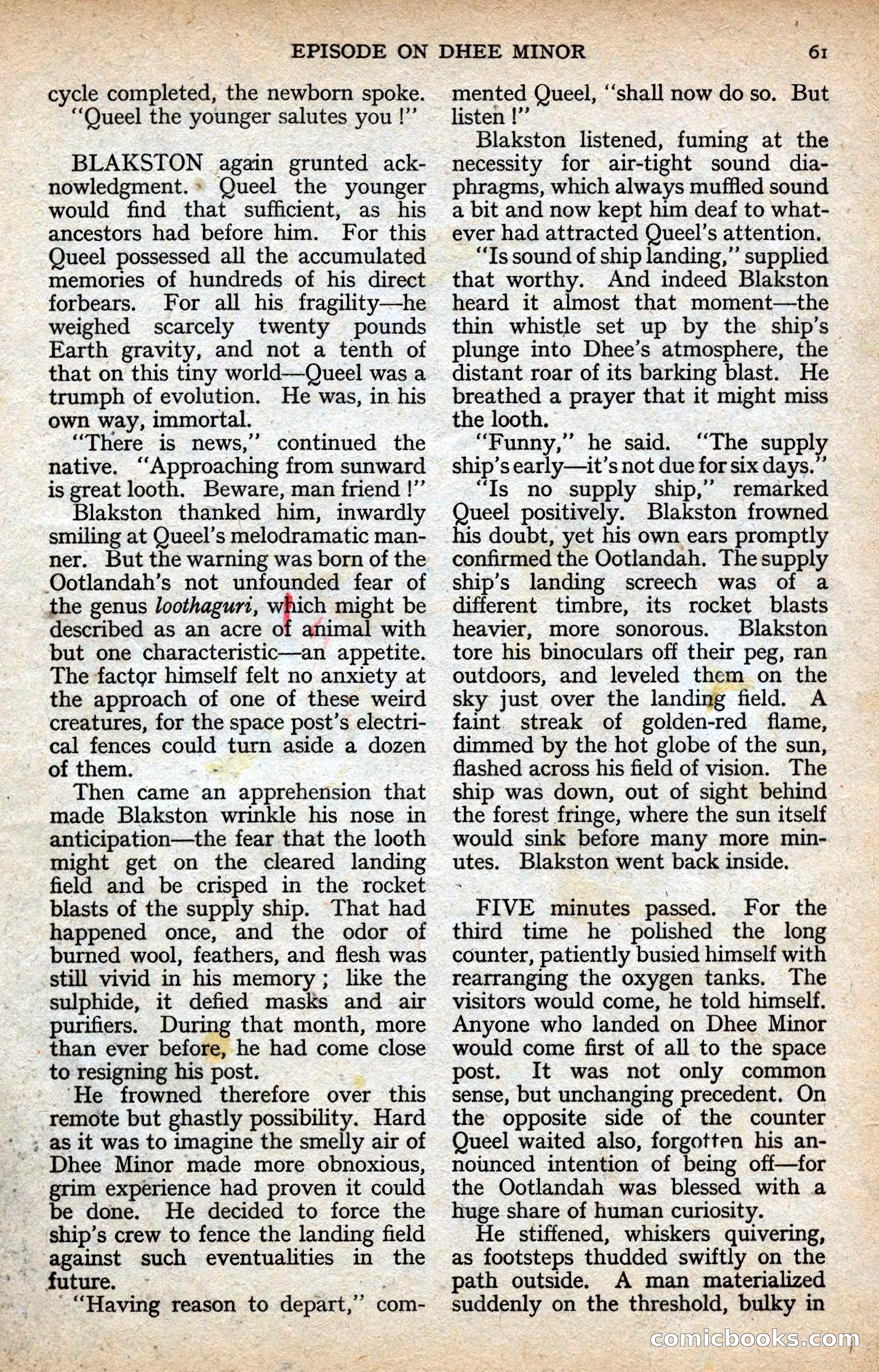 Astounding Science-Fiction, Vol. XXIV No. 2 — page 61 of 98