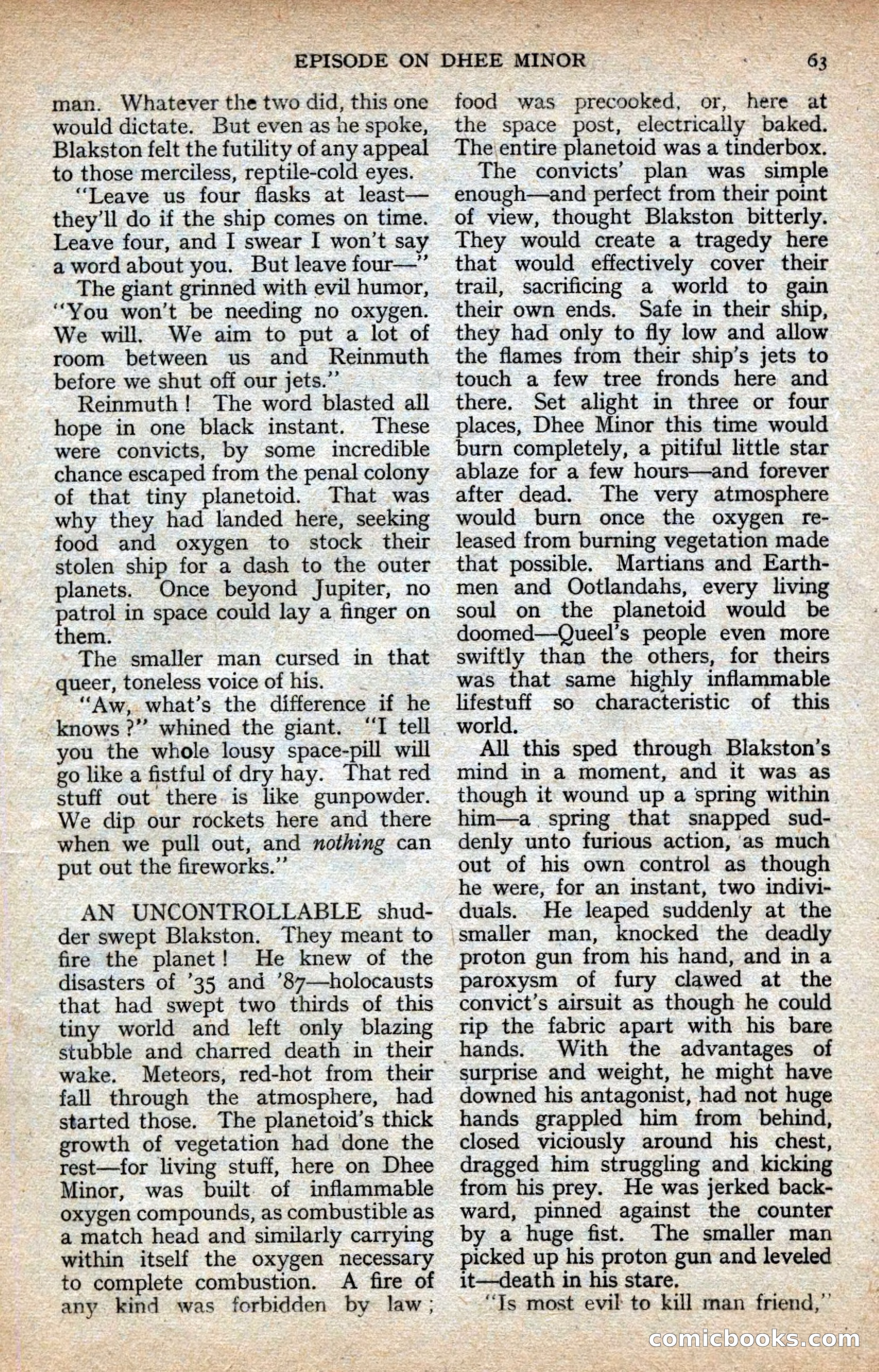 Astounding Science-Fiction, Vol. XXIV No. 2 — page 63 of 98
