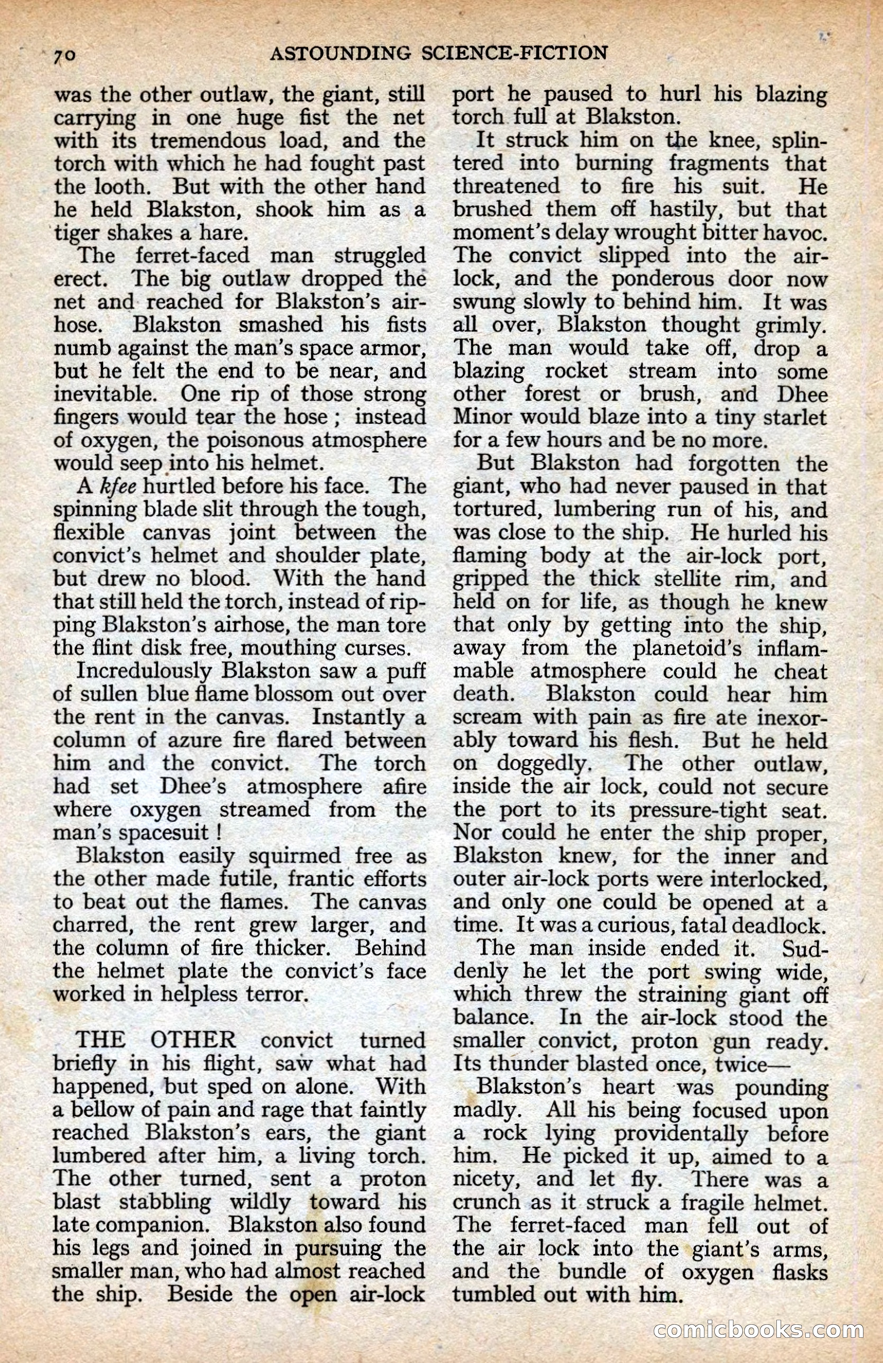 Astounding Science-Fiction, Vol. XXIV No. 2 — page 70 of 98