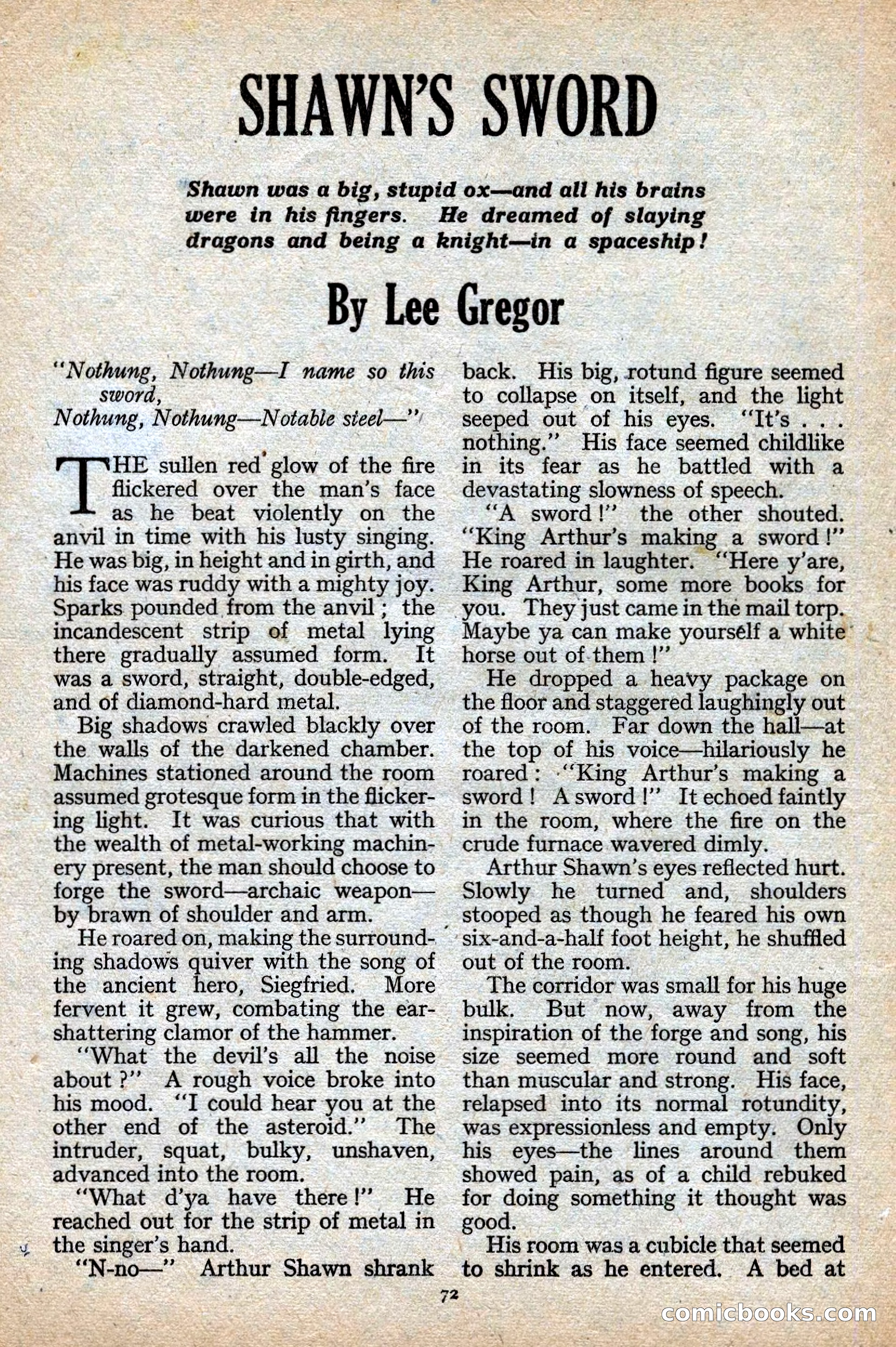 Astounding Science-Fiction, Vol. XXIV No. 2 — page 72 of 98