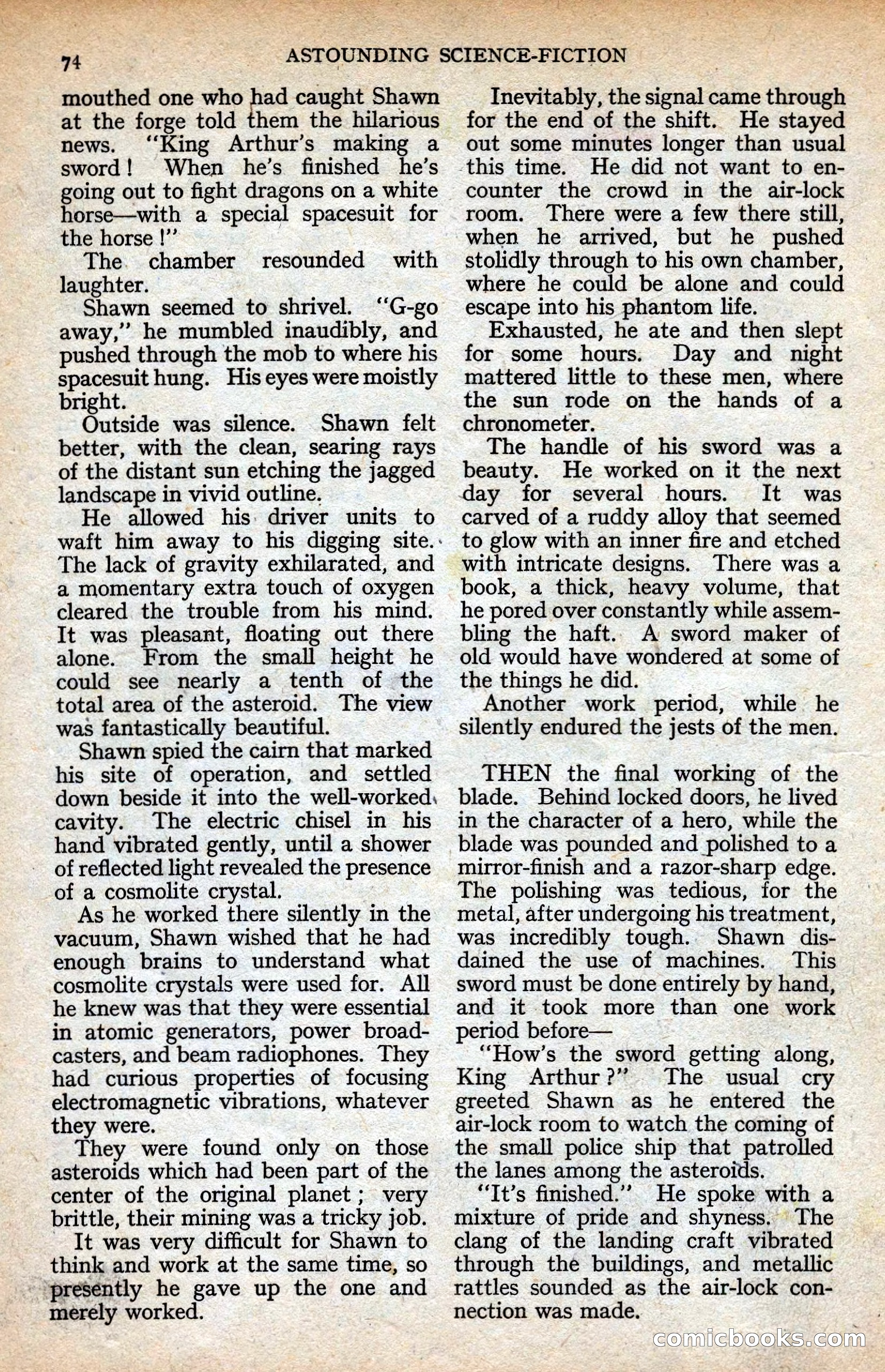 Astounding Science-Fiction, Vol. XXIV No. 2 — page 74 of 98