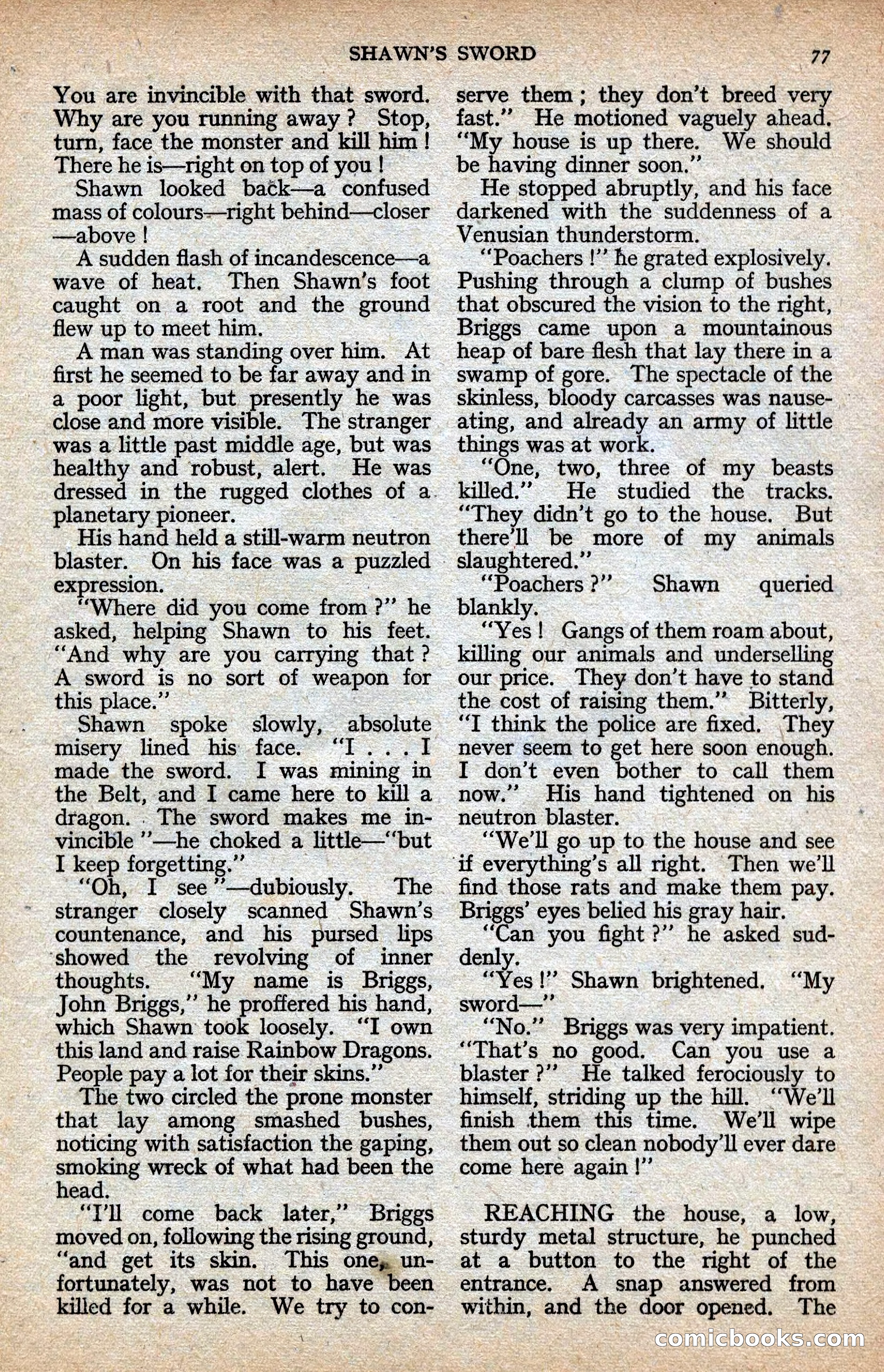Astounding Science-Fiction, Vol. XXIV No. 2 — page 77 of 98