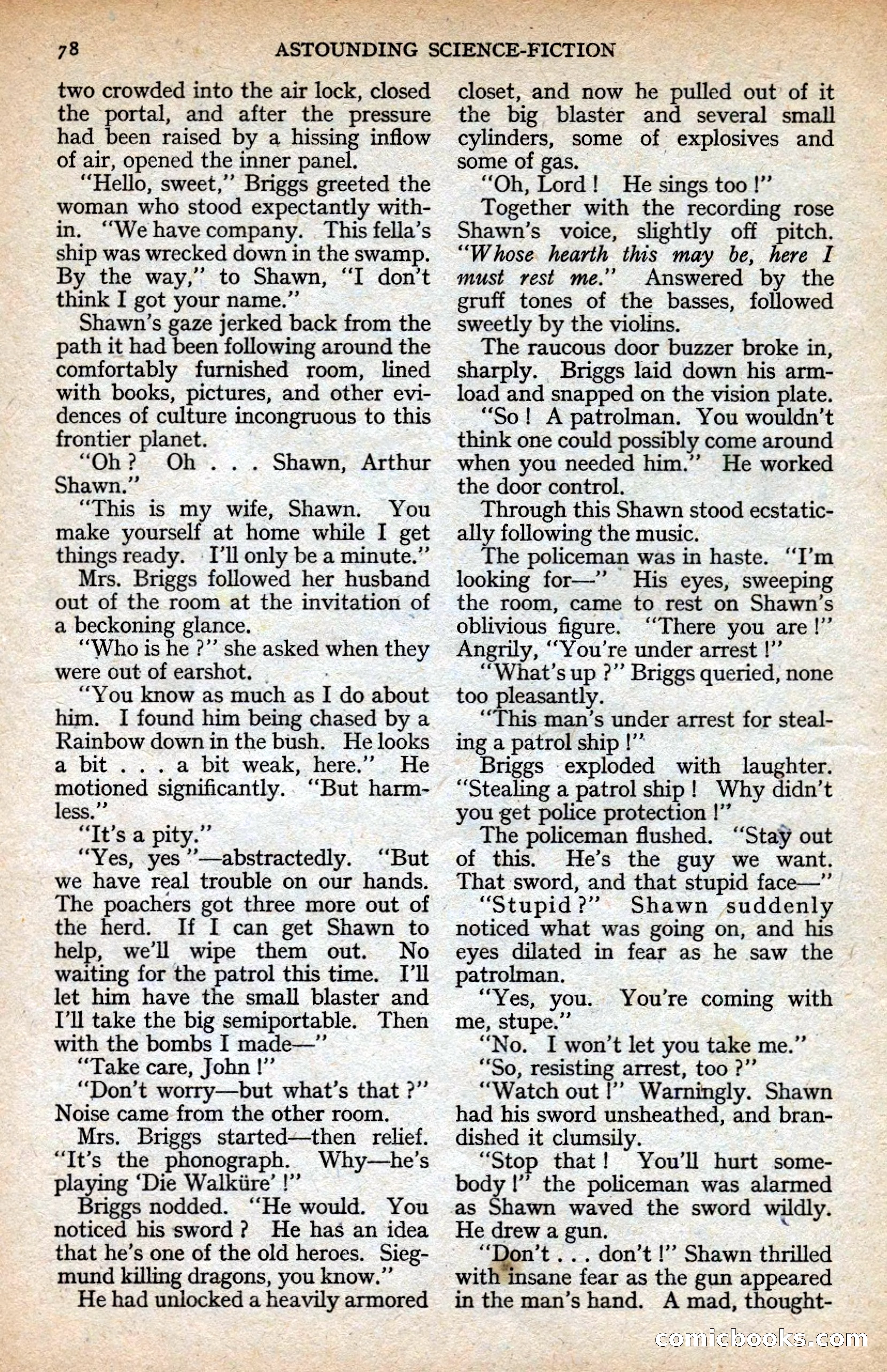 Astounding Science-Fiction, Vol. XXIV No. 2 — page 78 of 98