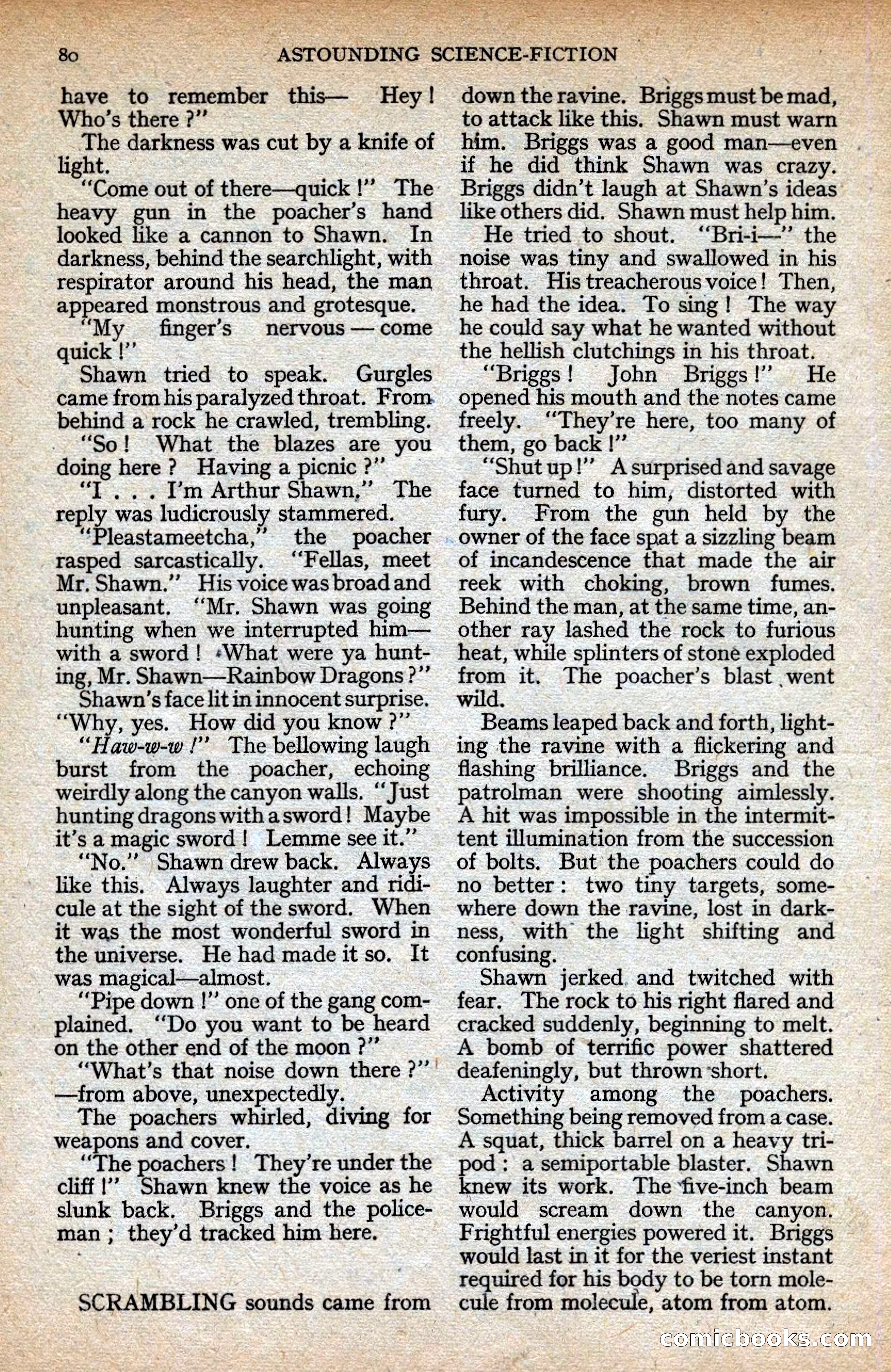 Astounding Science-Fiction, Vol. XXIV No. 2 — page 80 of 98