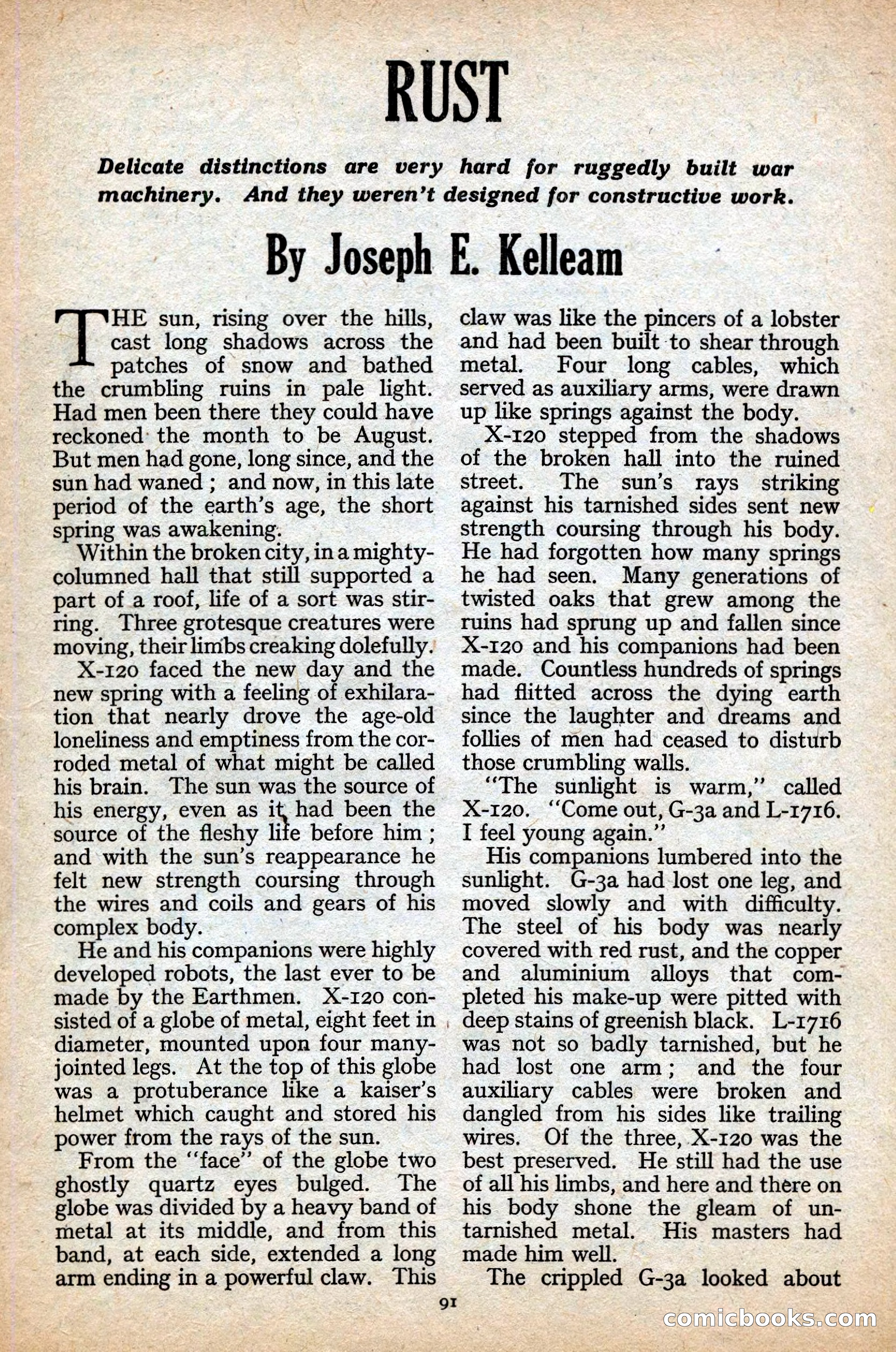 Astounding Science-Fiction, Vol. XXIV No. 2 — page 91 of 98