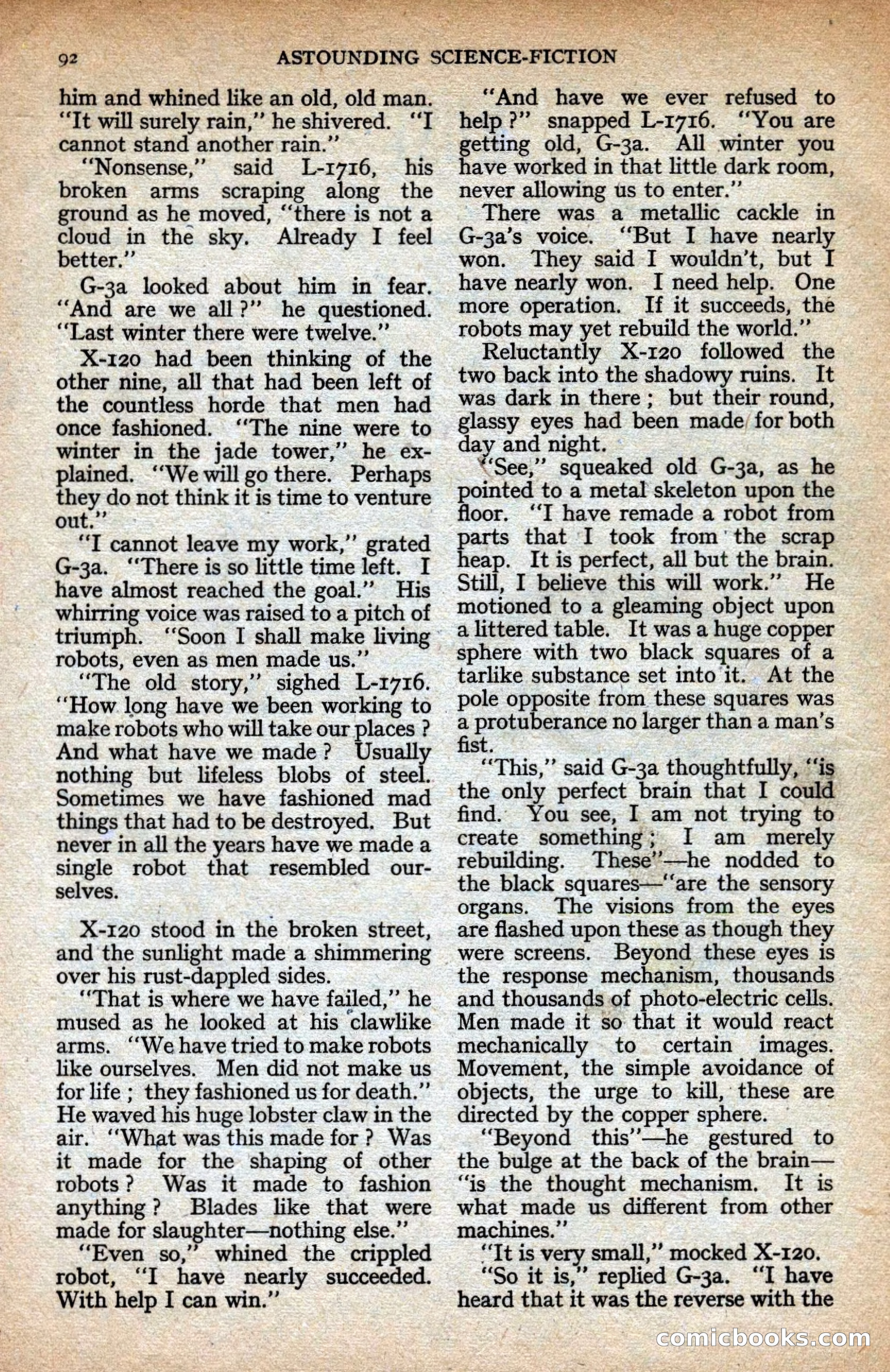 Astounding Science-Fiction, Vol. XXIV No. 2 — page 92 of 98