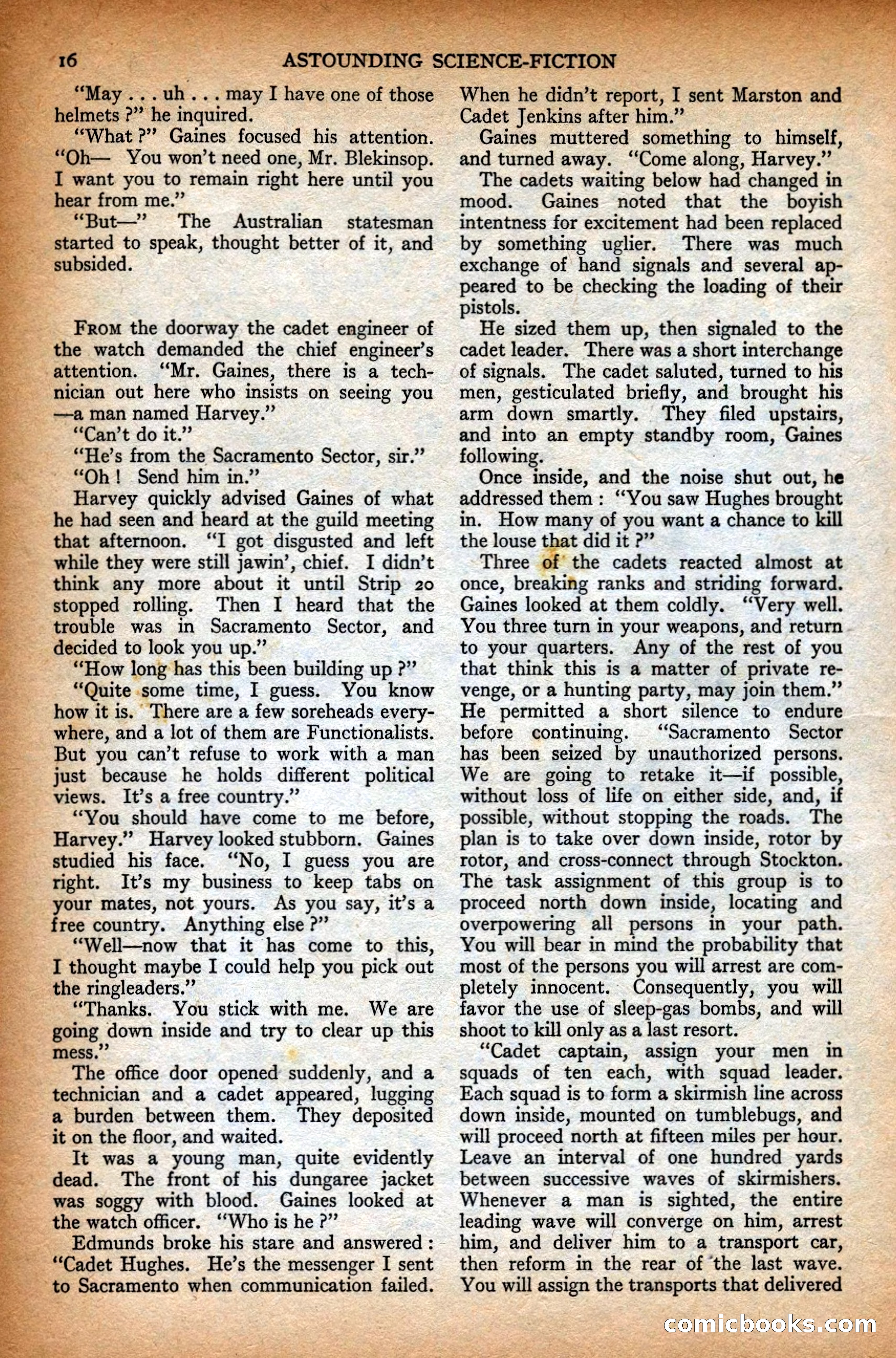 Astounding British Ed. Vol. 1 No. 11 — page 18 of 84