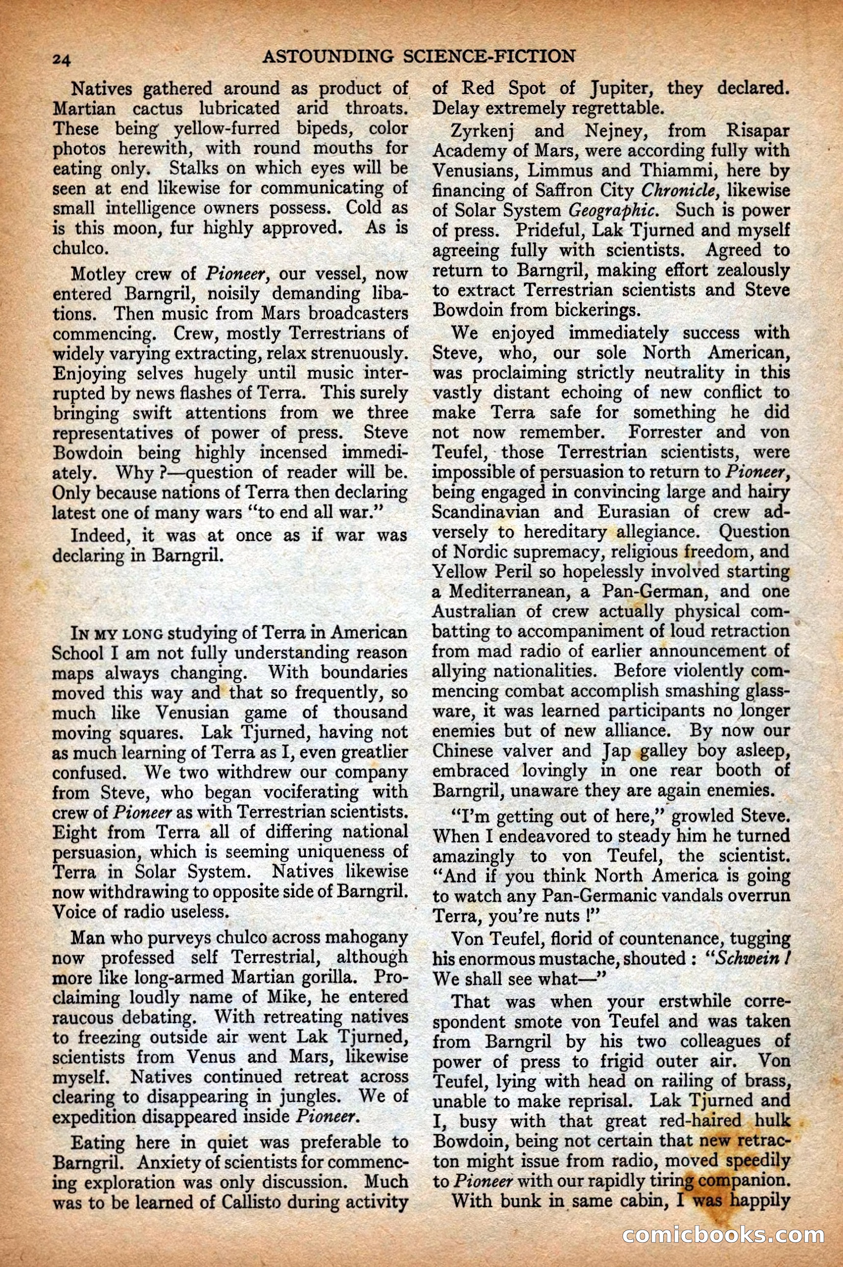 Astounding British Ed. Vol. 1 No. 11 — page 26 of 84