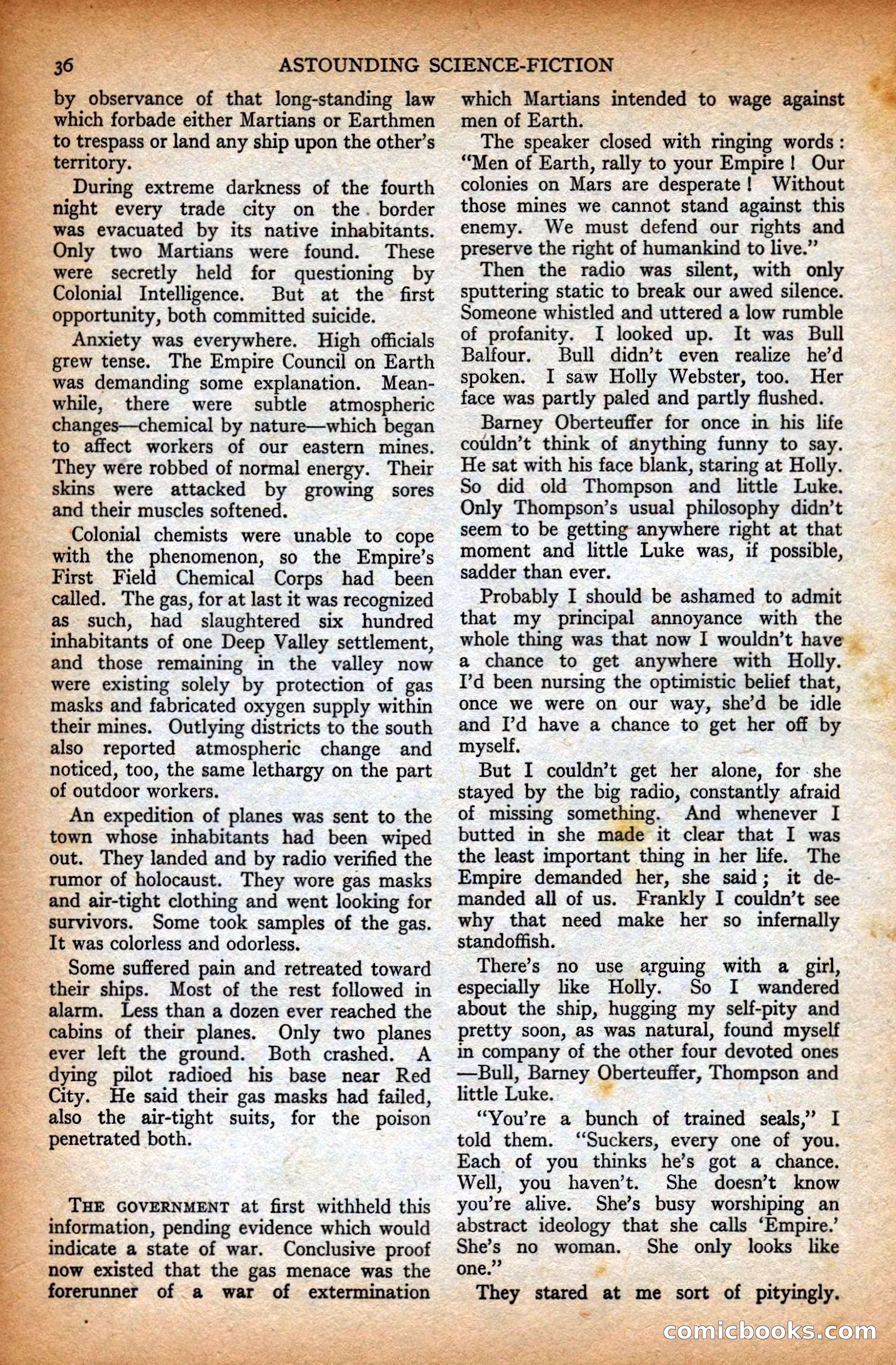 Astounding British Ed. Vol. 1 No. 11 — page 38 of 84