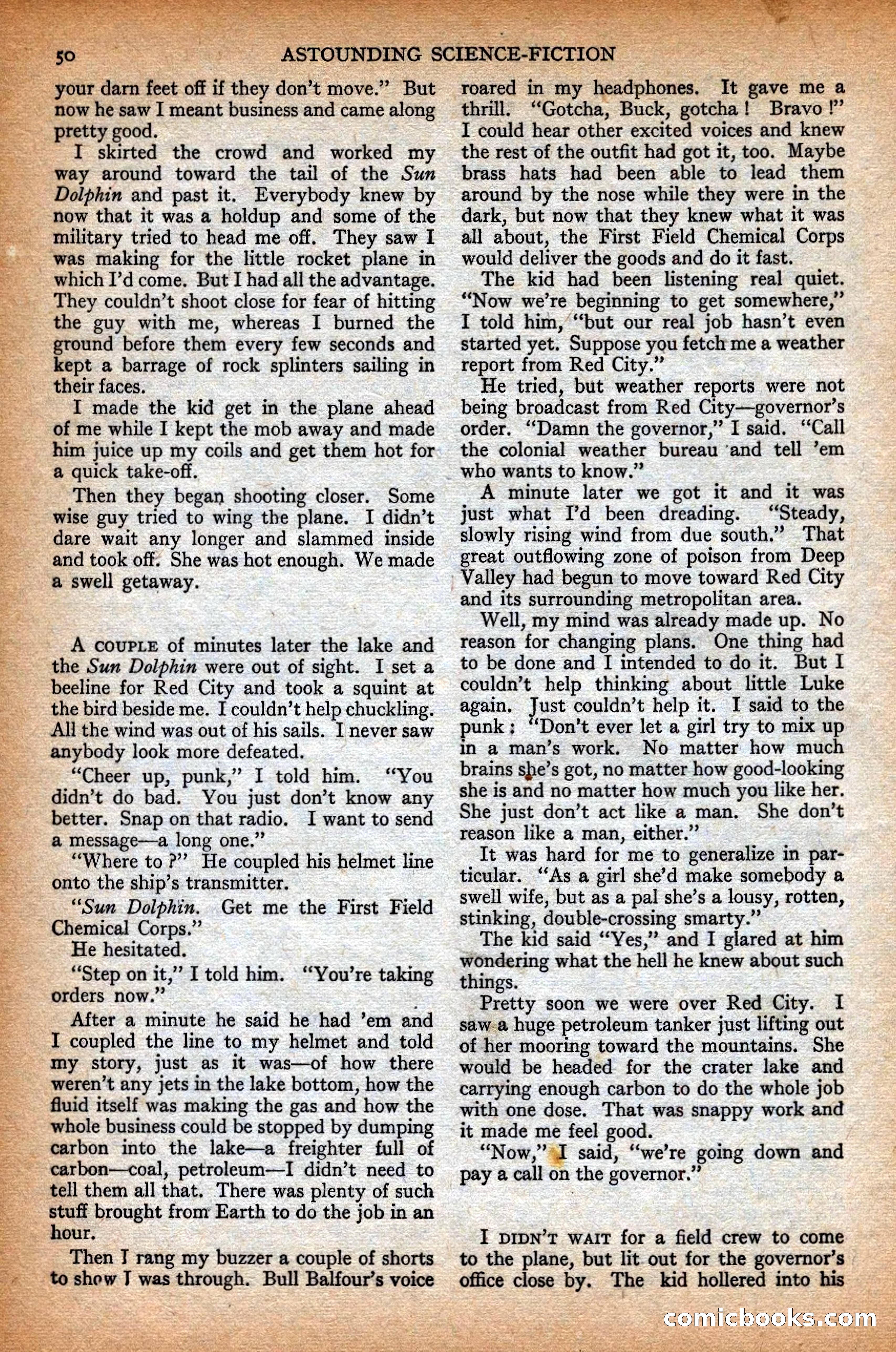 Astounding British Ed. Vol. 1 No. 11 — page 52 of 84