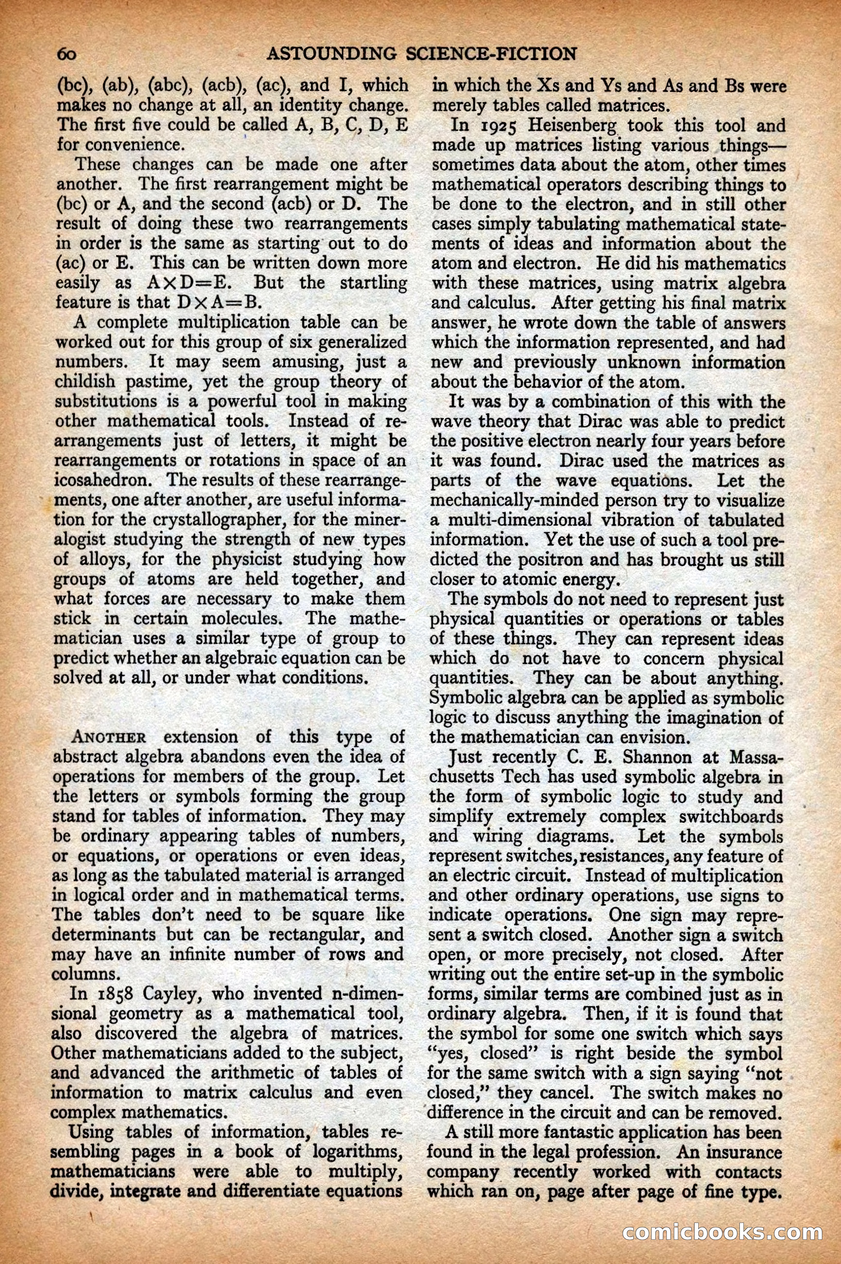 Astounding British Ed. Vol. 1 No. 11 — page 62 of 84