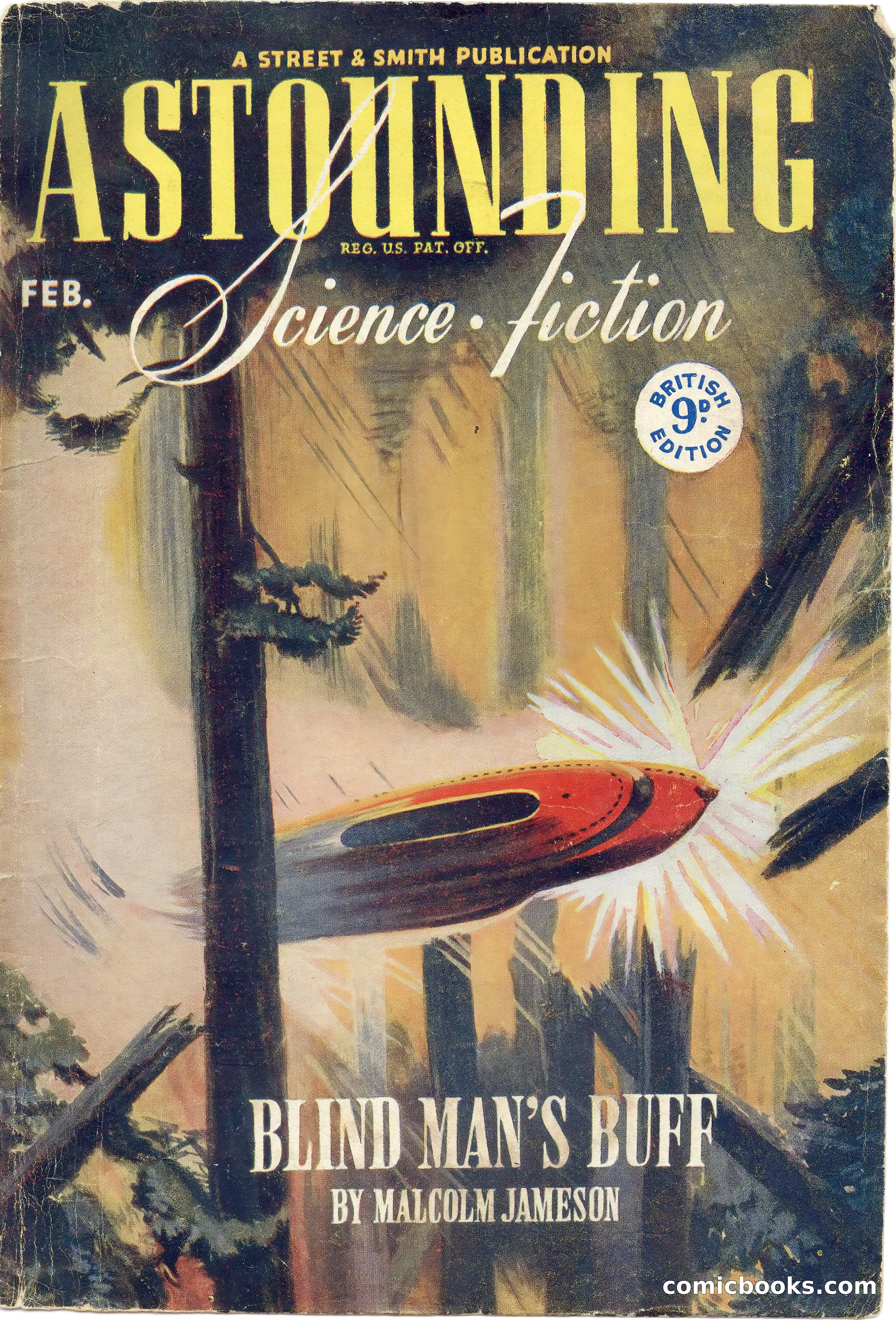 Astounding Science Fiction, February 1945 (British Edition) — page 1 of 69