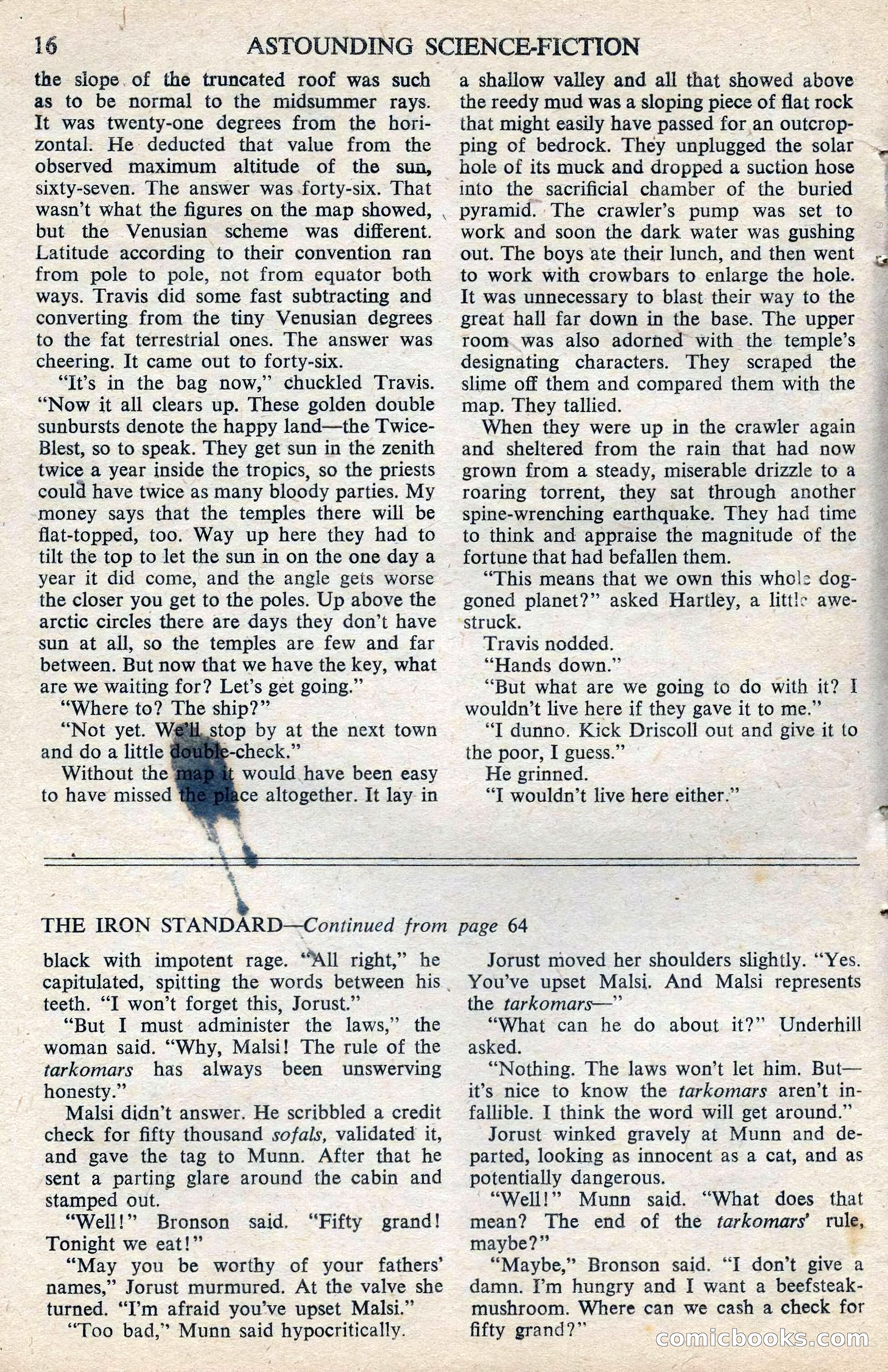 Astounding Science Fiction, February 1945 (British Edition) — page 18 of 69