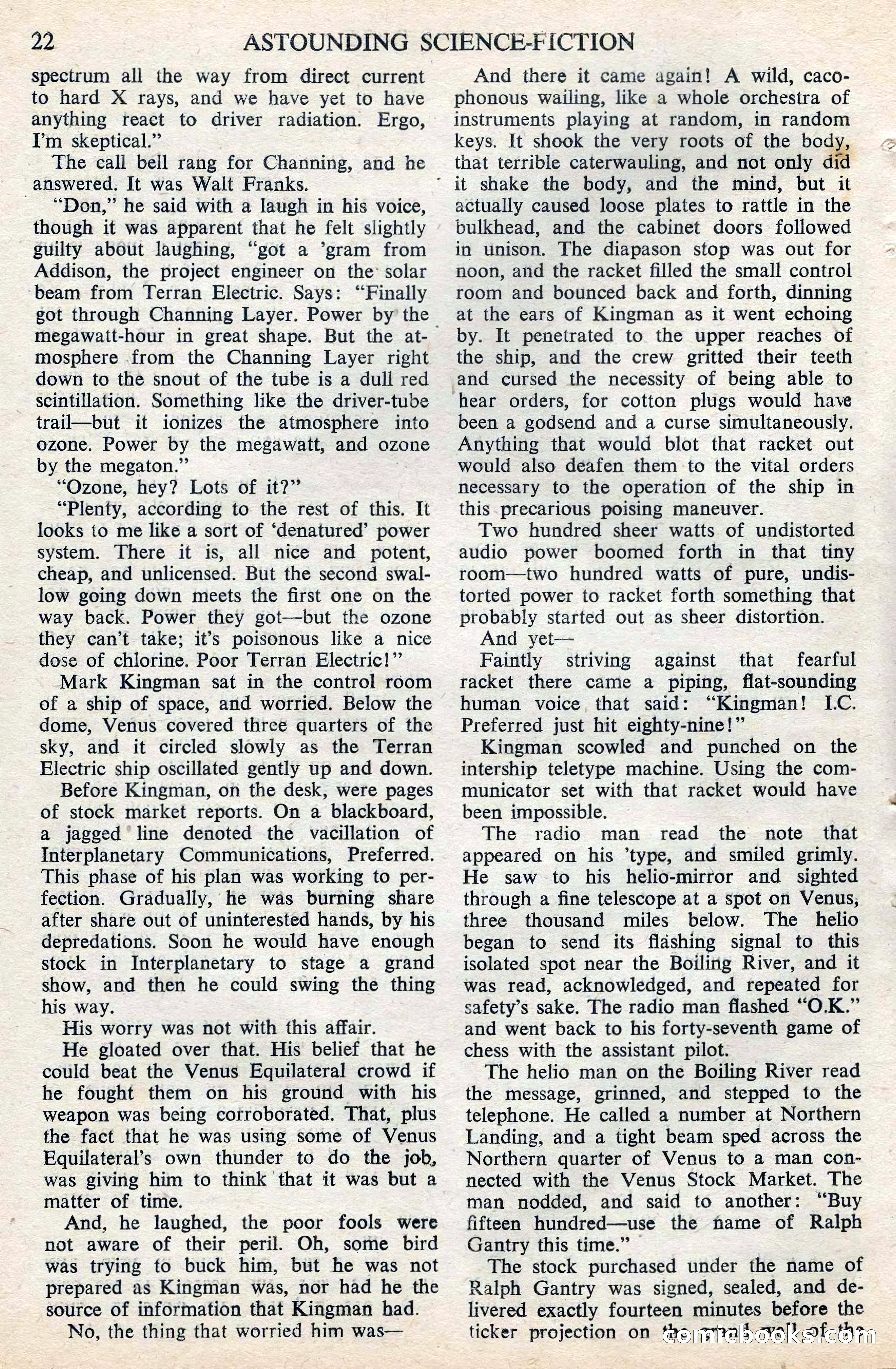 Astounding Science Fiction, February 1945 (British Edition) — page 24 of 69