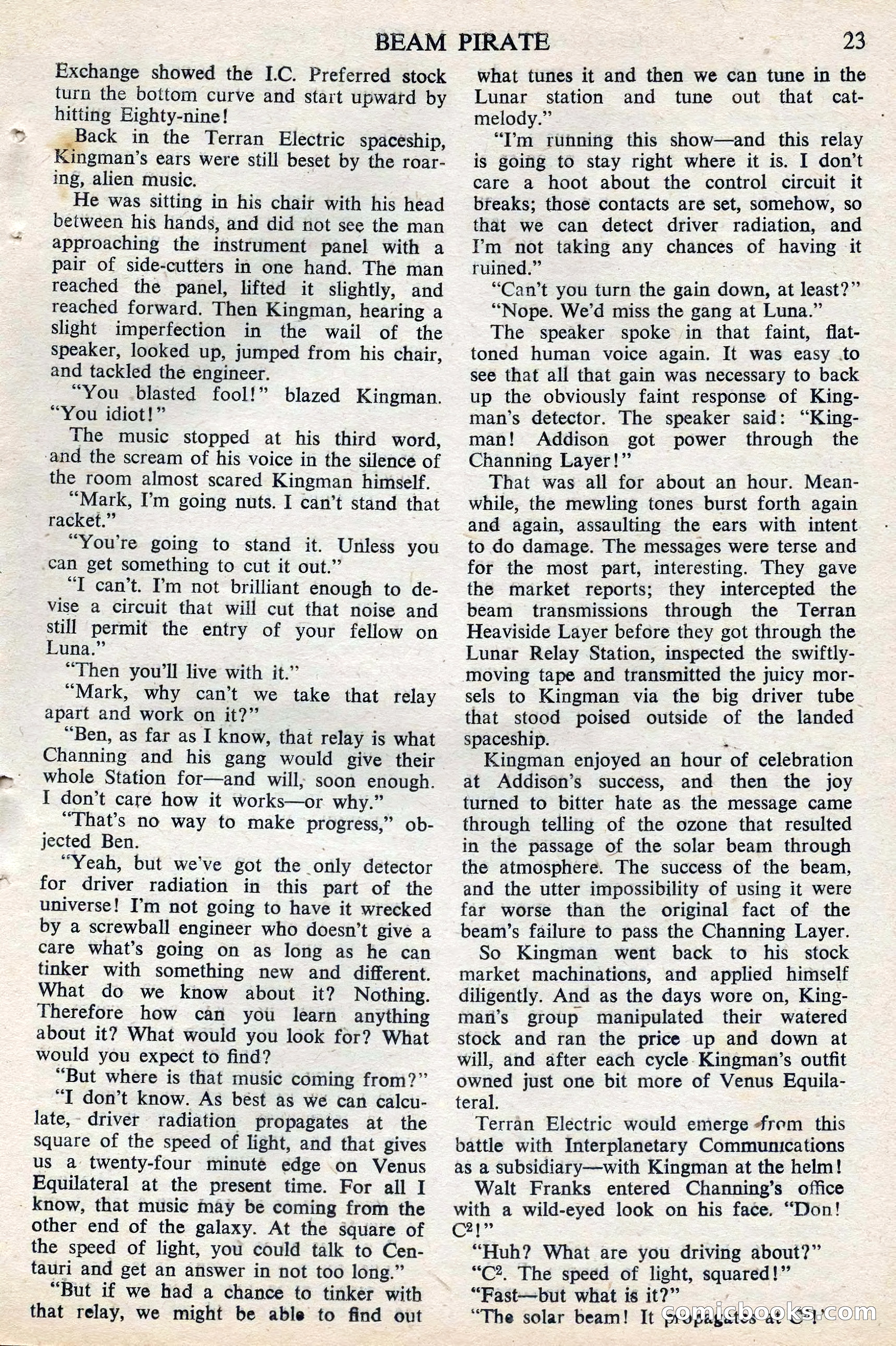 Astounding Science Fiction, February 1945 (British Edition) — page 25 of 69