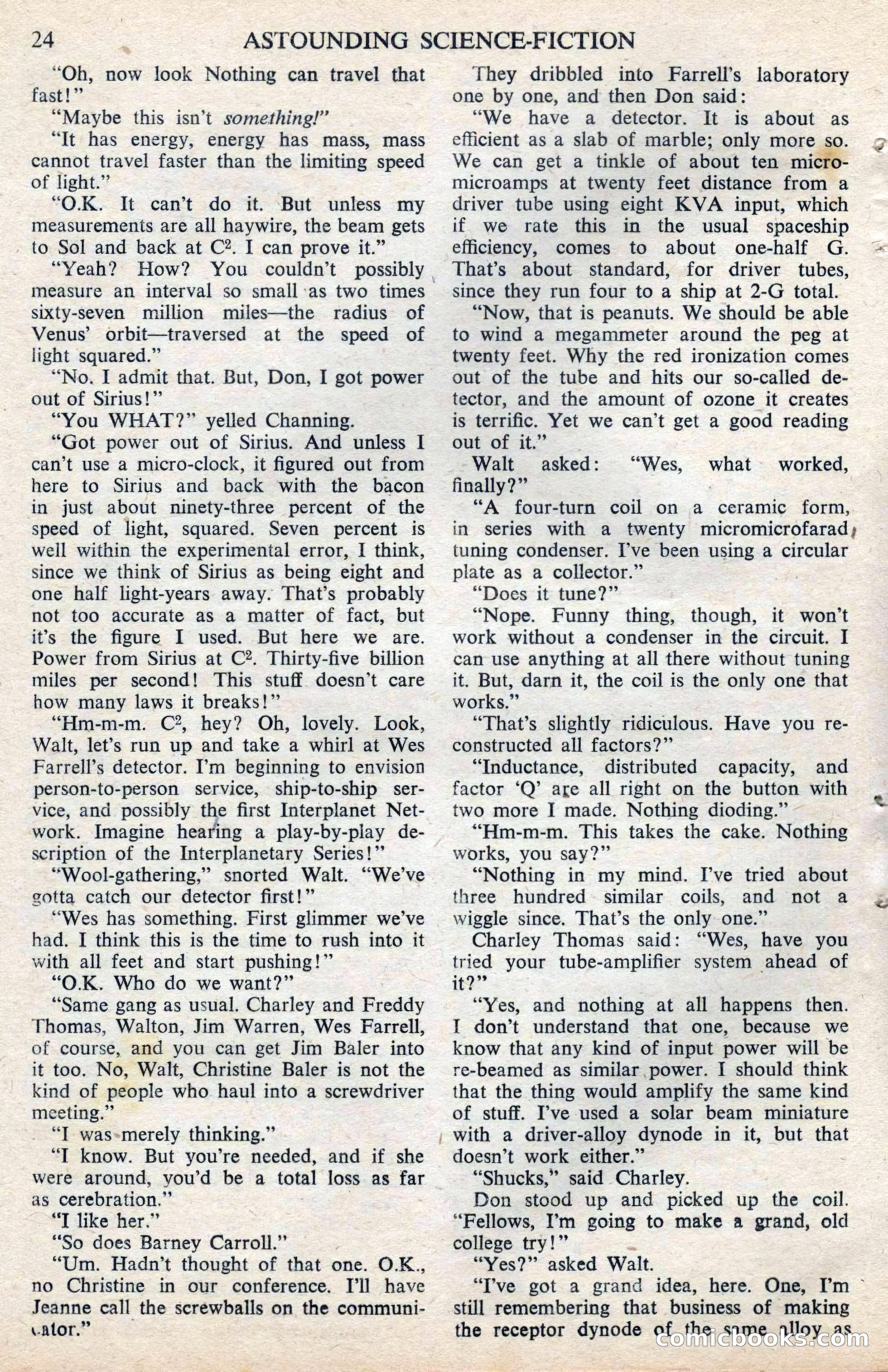 Astounding Science Fiction, February 1945 (British Edition) — page 26 of 69