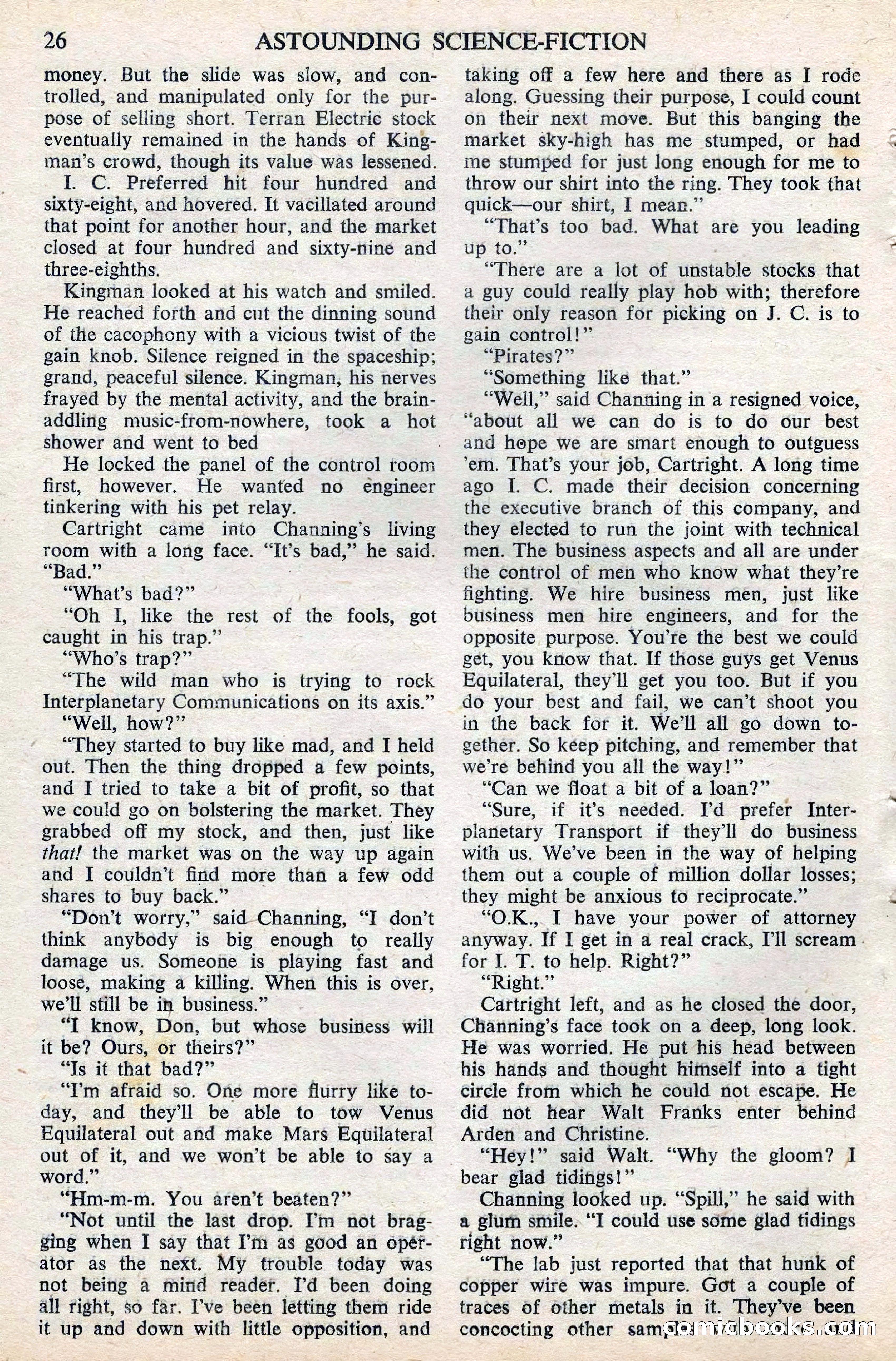 Astounding Science Fiction, February 1945 (British Edition) — page 28 of 69