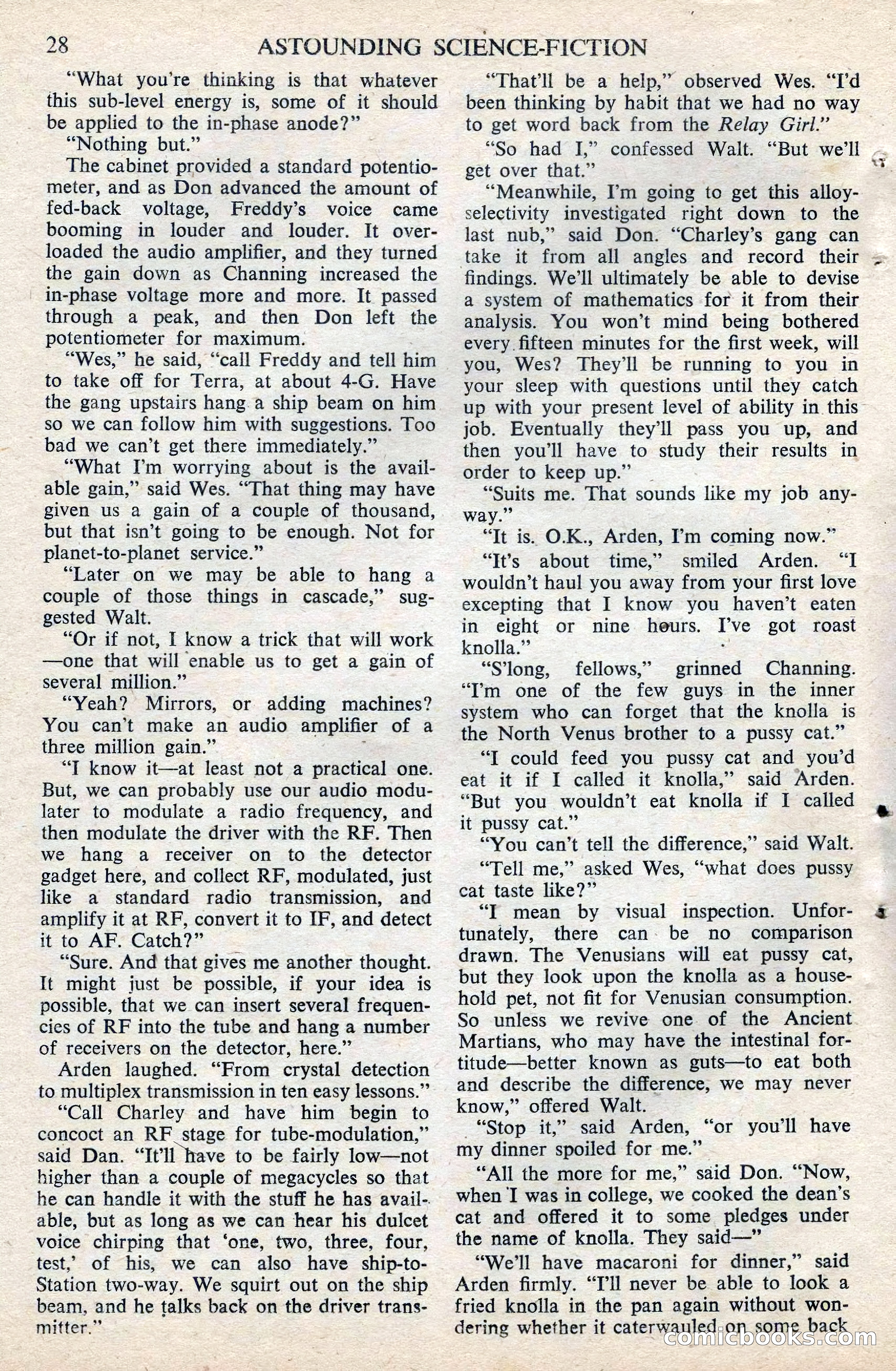 Astounding Science Fiction, February 1945 (British Edition) — page 30 of 69