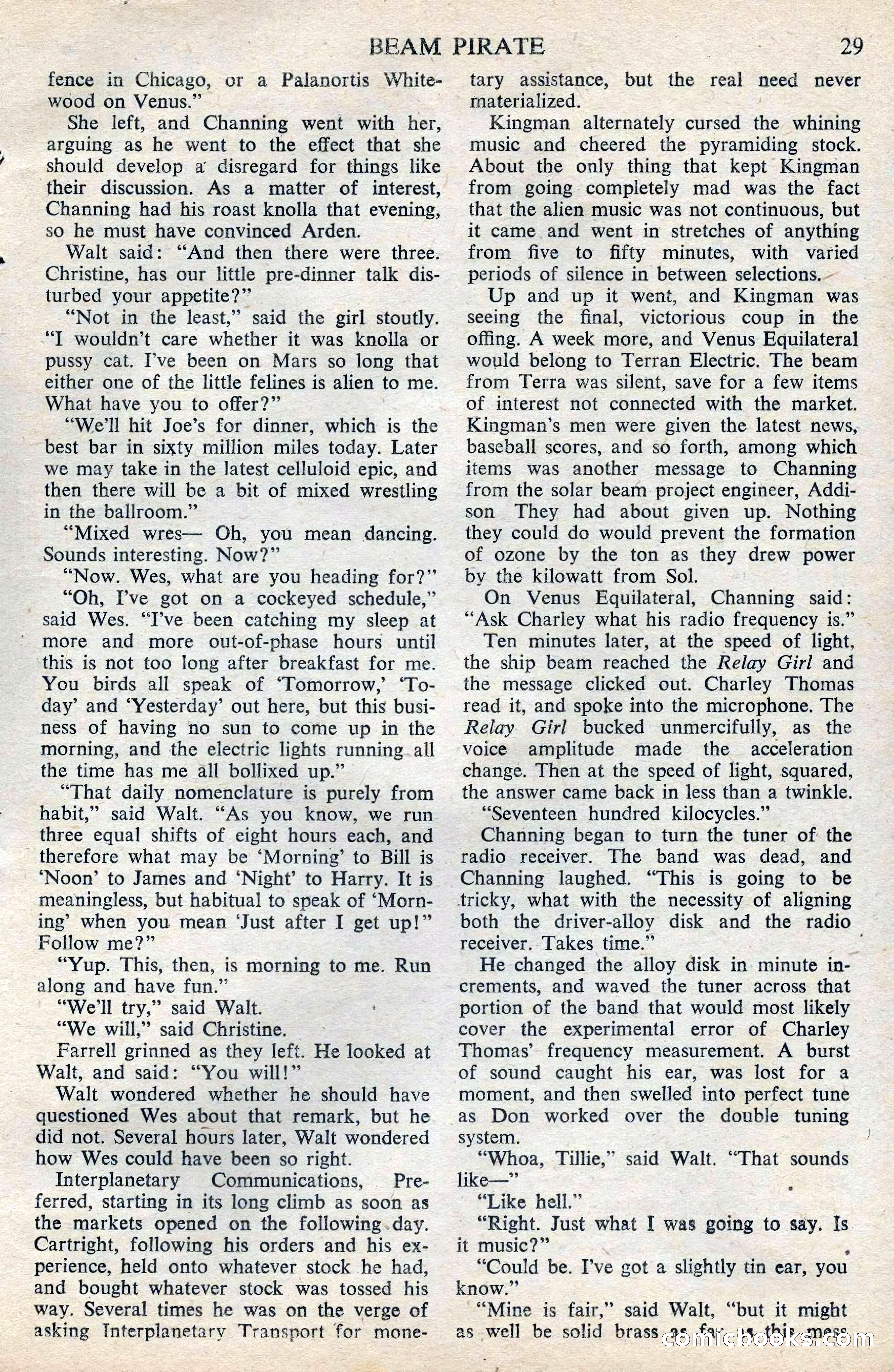 Astounding Science Fiction, February 1945 (British Edition) — page 31 of 69