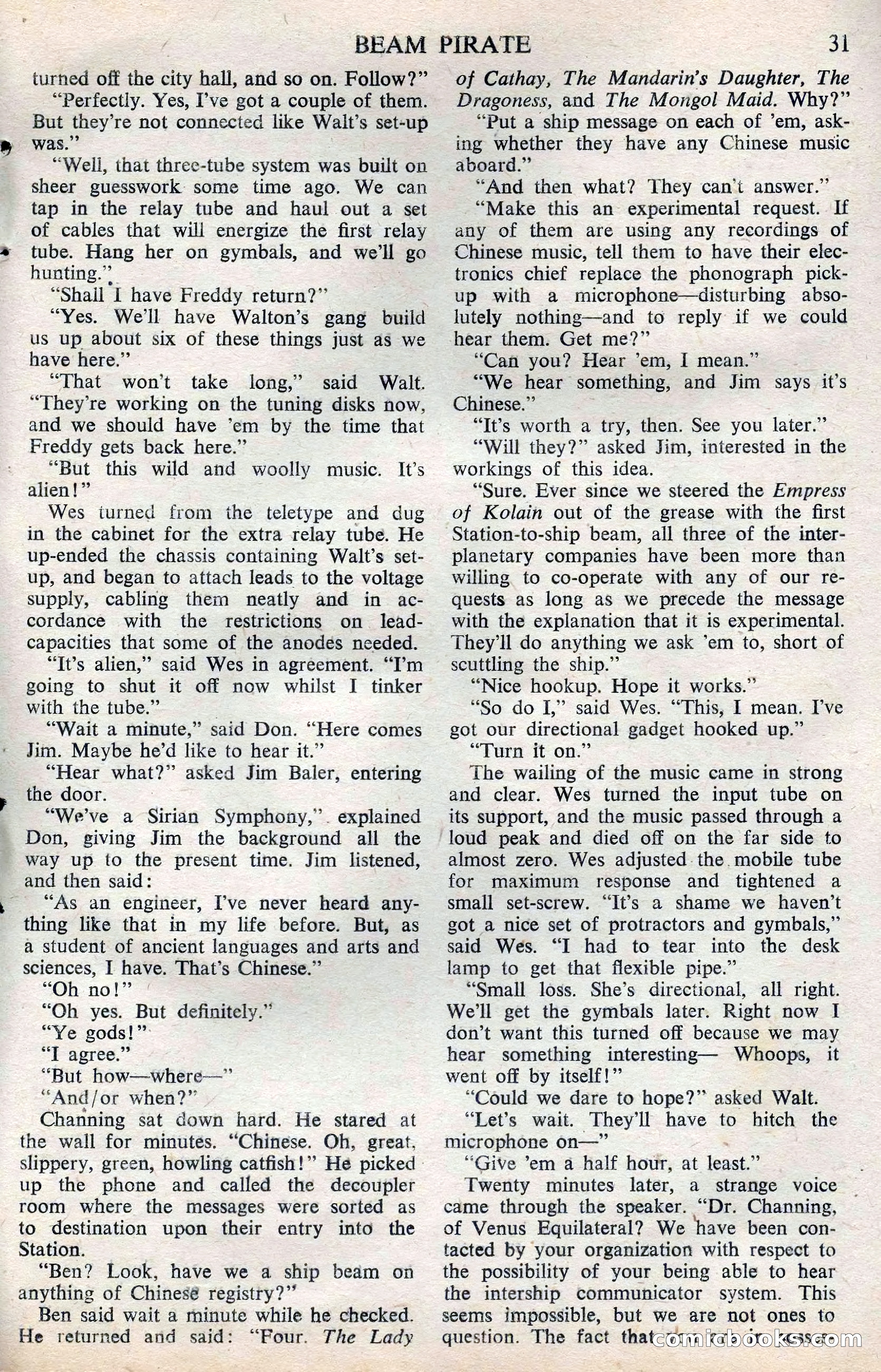 Astounding Science Fiction, February 1945 (British Edition) — page 33 of 69