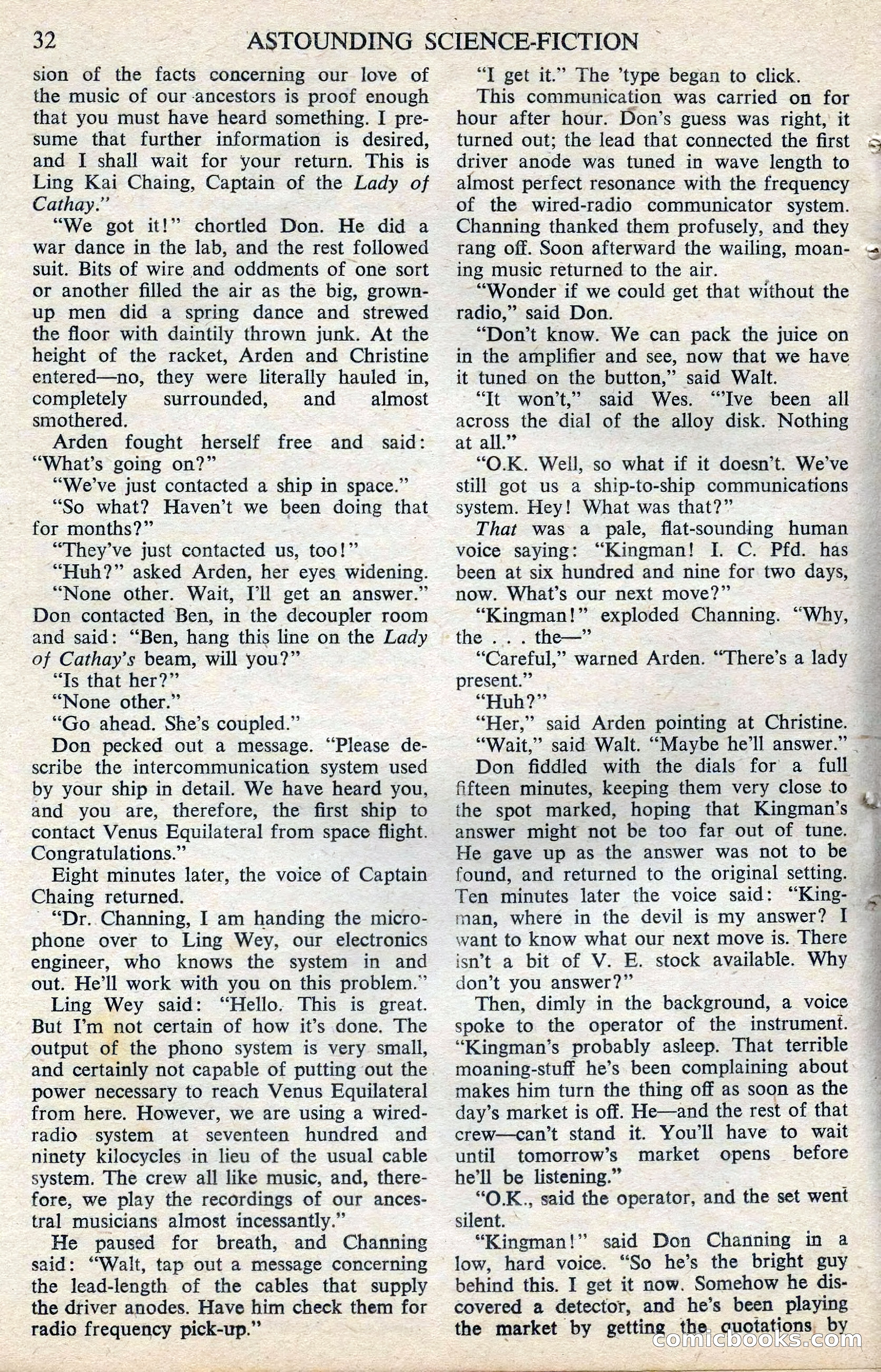Astounding Science Fiction, February 1945 (British Edition) — page 34 of 69